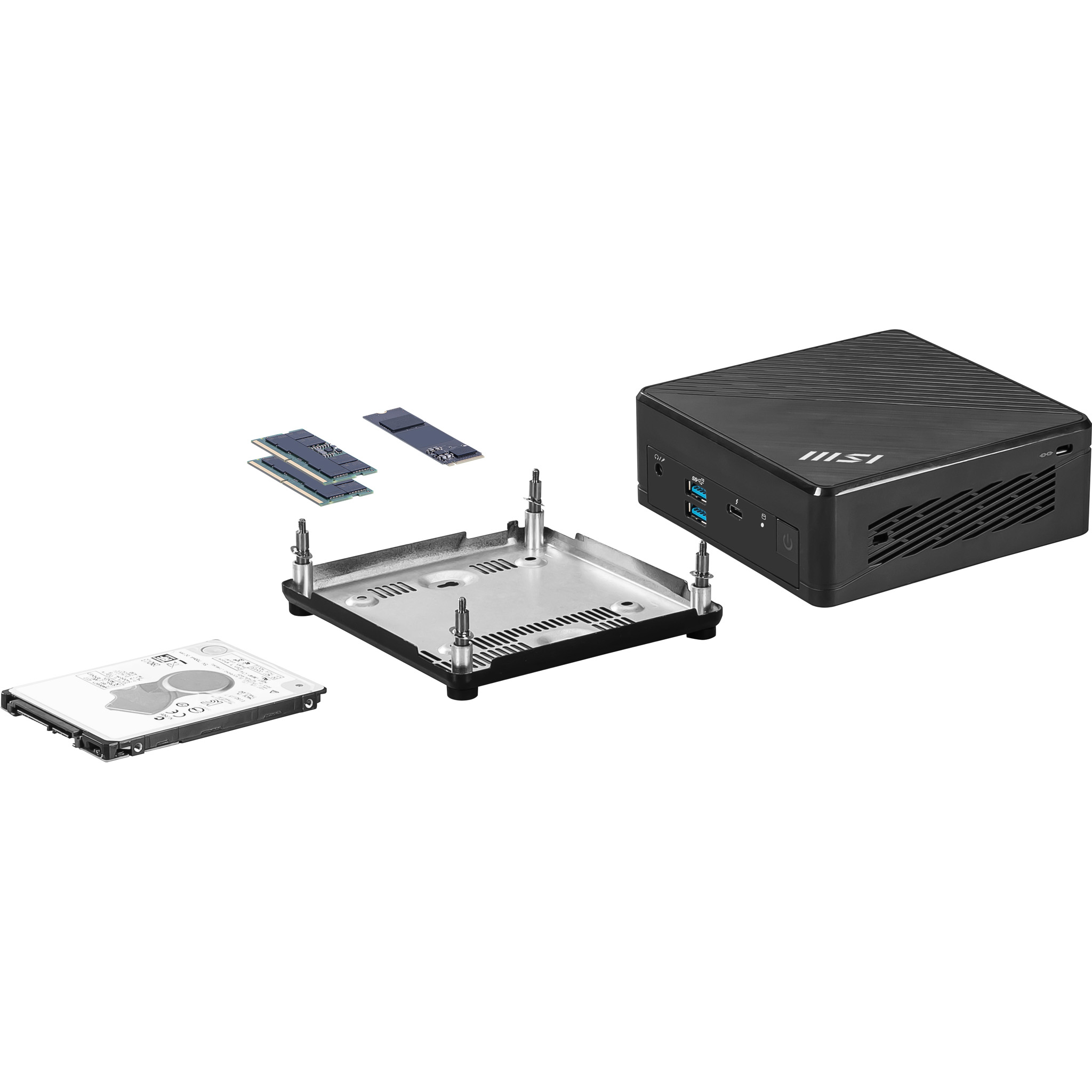 MSI Cubi 5 Barebone 1M-437BE Intel Core 7 150U - Core i7 Mobile - 1,8 GHz