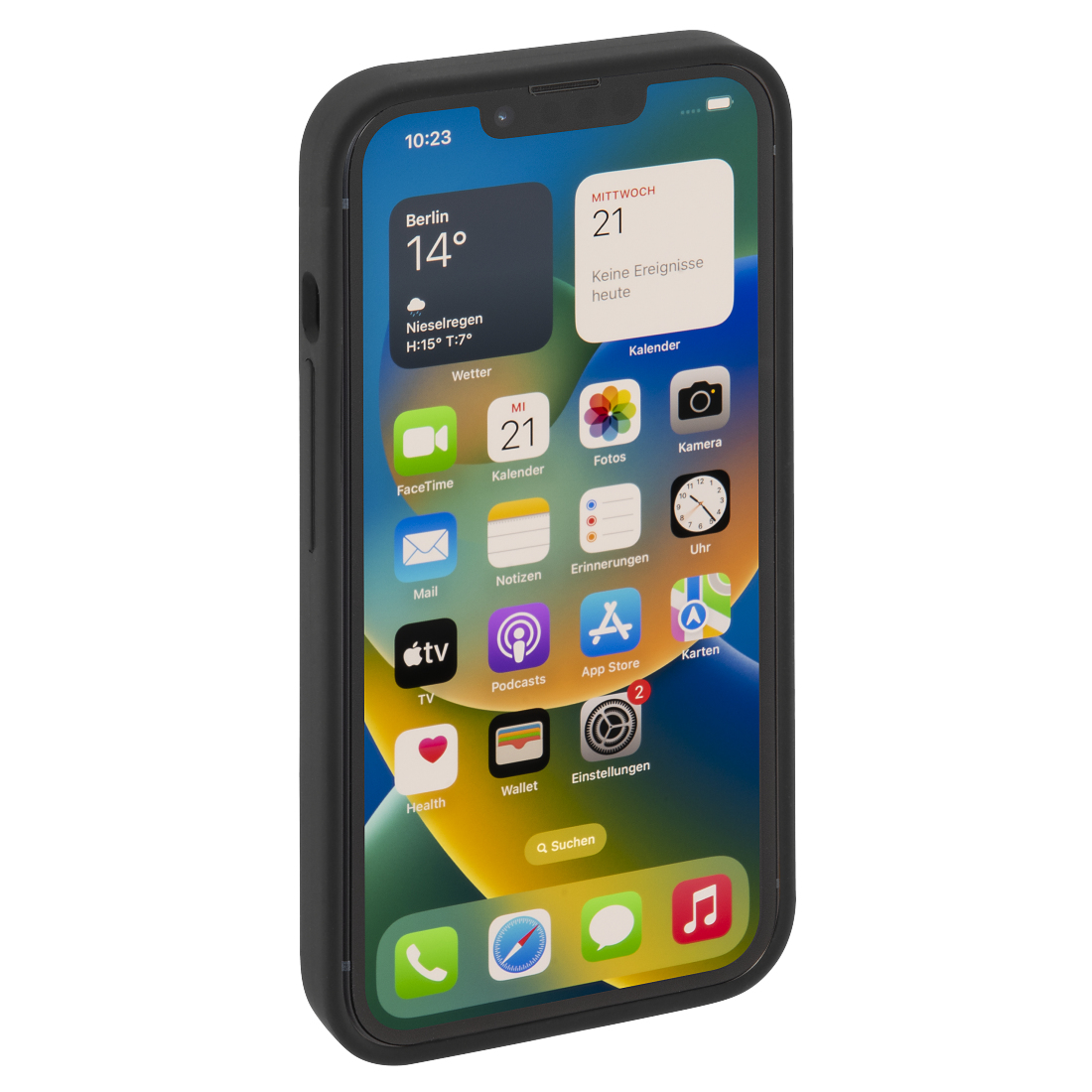 Hama 00215546, Cover, Apple, iPhone 14 Plus, 17 cm (6.7 Zoll), Schwarz