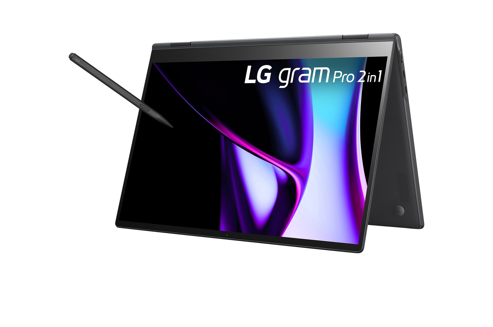 LG gram Pro 16 2-in-1 - 16" 2880x1800 Touch OLED, Core Ultra 7 155H, 16GB RAM, 1TB SSD, Win11 Pro