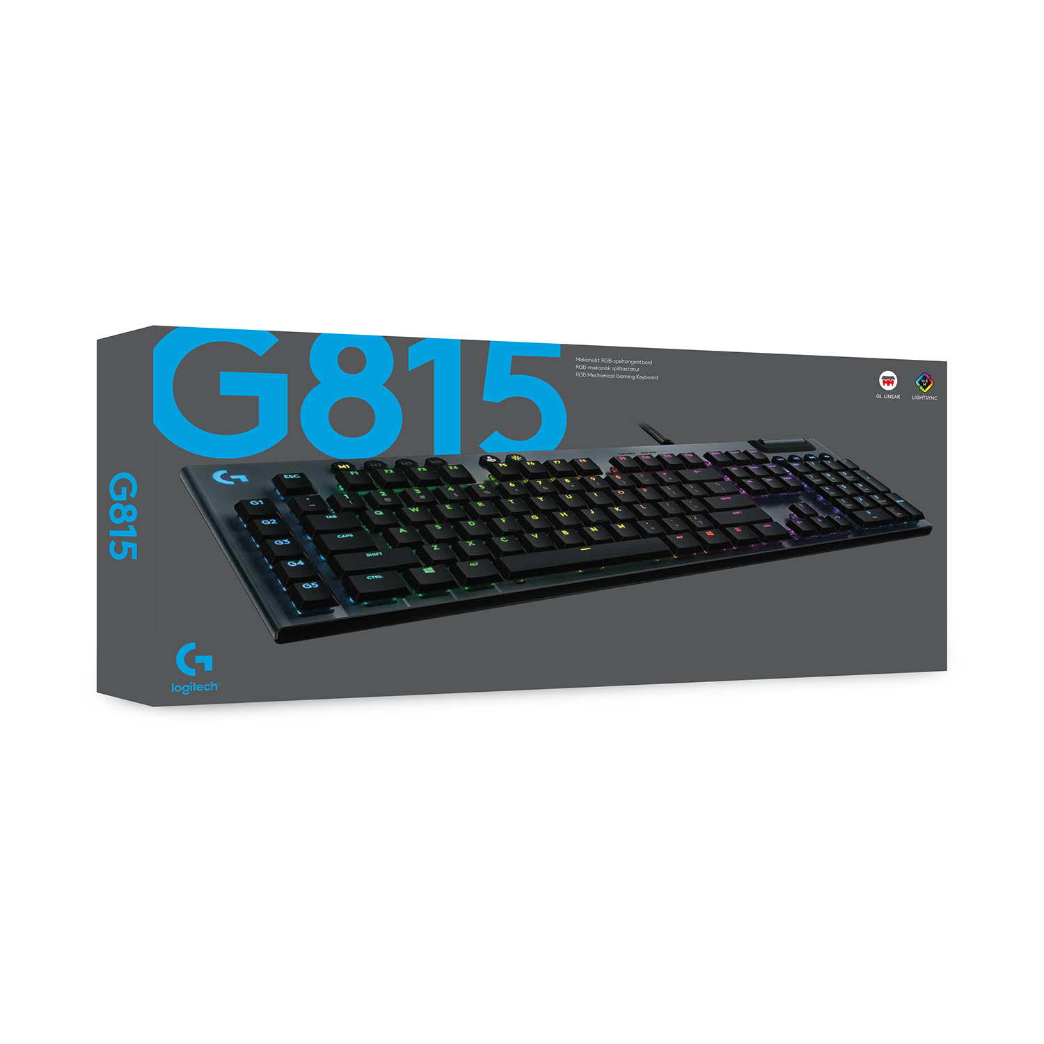 Logitech Gaming G815 - Tastatur - Hintergrundbeleuchtung