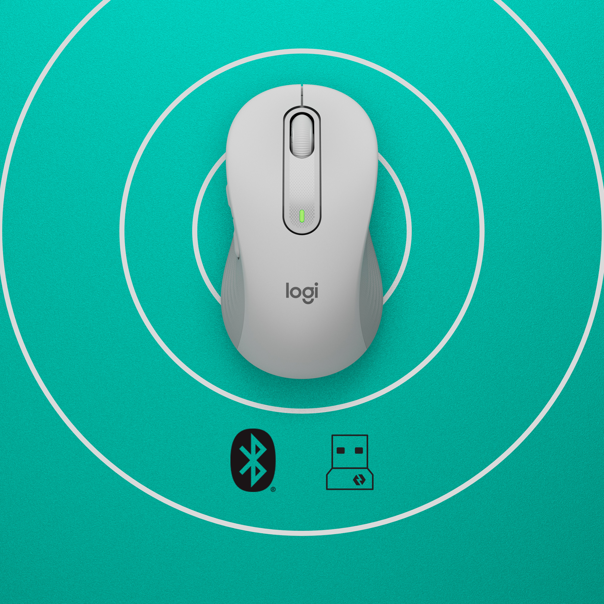Logitech Signature M650 Large - Maus - große