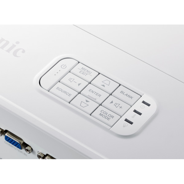 ViewSonic 1080p Short Throw Home Theater and Gaming PX706HD - DLP-Projektor - 3D - 3000 ANSI-Lumen -