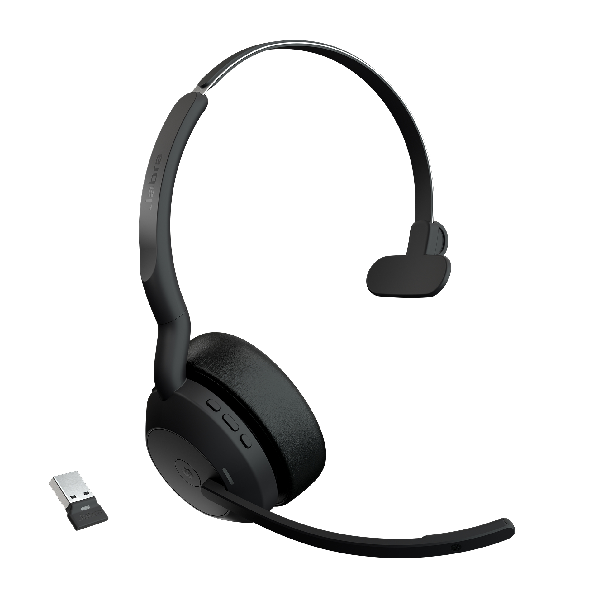 Jabra Evolve2 55 MS Mono - Headset - On-Ear