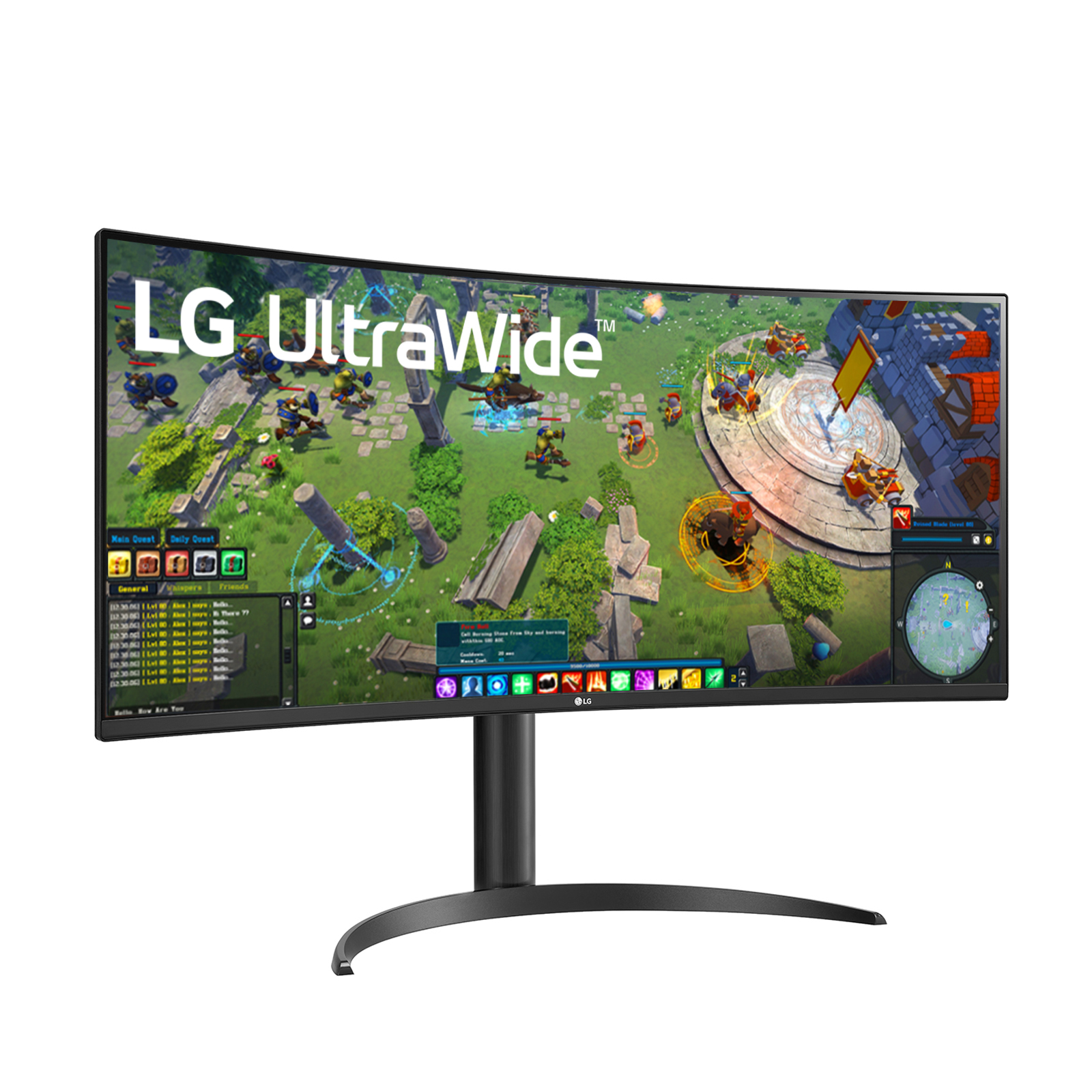 LG UltraWide 34WP65CP-B - LED-Monitor - gebogen - 86.4 cm (34")
