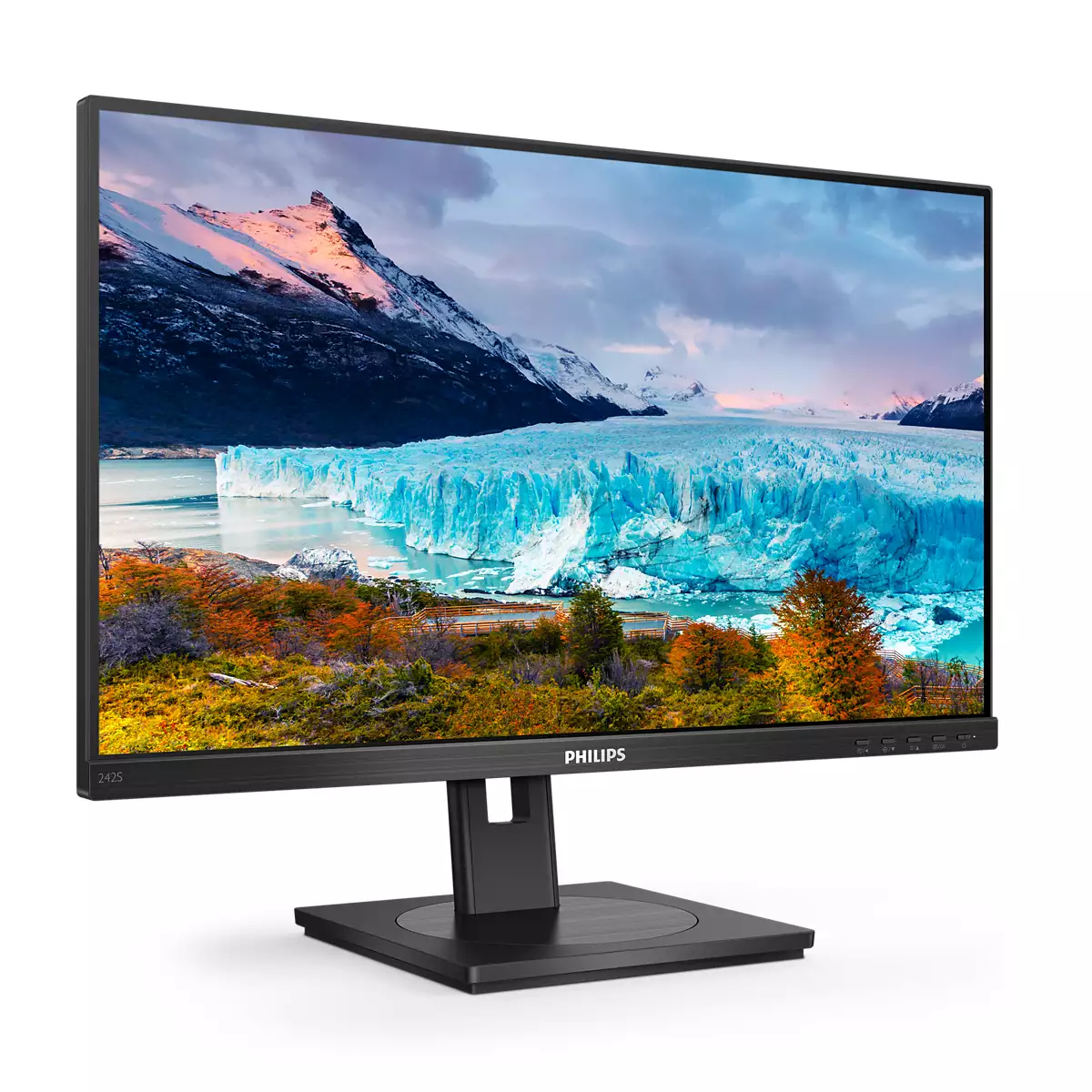 Philips S-line 242S1AE Monitor 60.5cm (24") Full HD, IPS, 4ms, HDMI, Displayport, VGA, DVI
