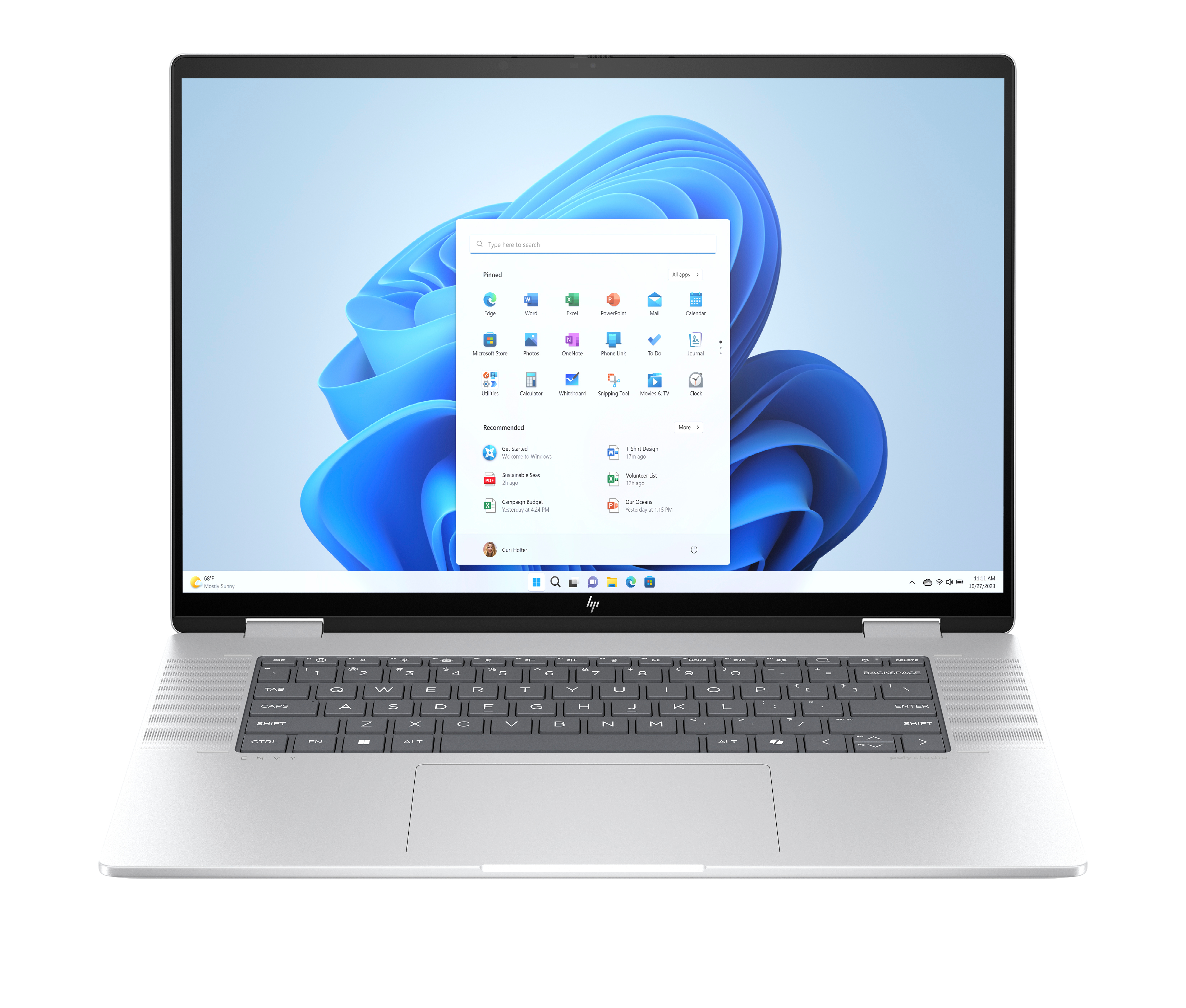 HP ENVY x360 16-ac0655ng, Intel Core Ultra 5, 40,6 cm (16"), 1920 x 1200 Pixel, 16 GB, 1 TB, Windows