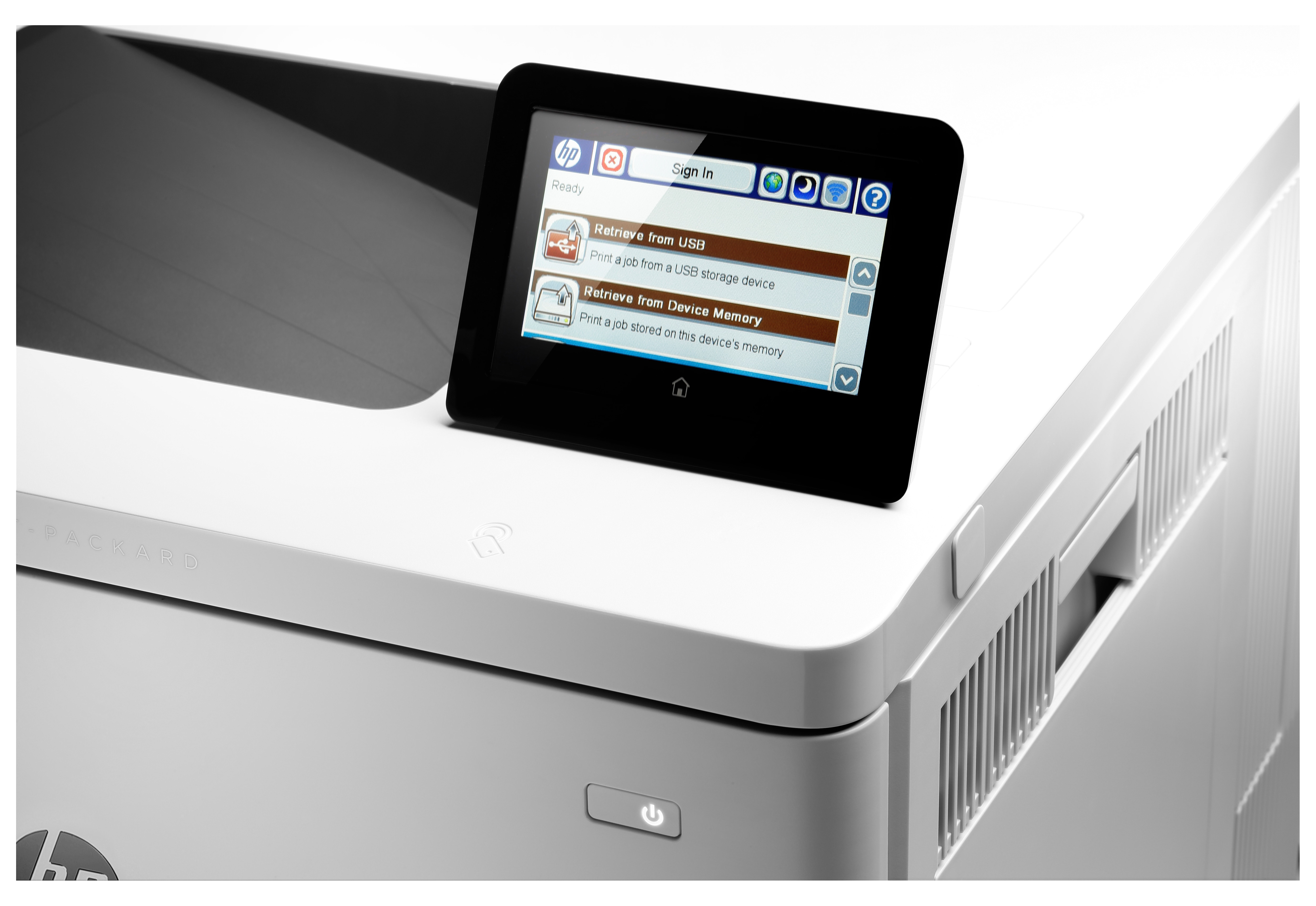 HP Color LaserJet Enterprise M553x, Drucken, USB-Druck über Vorderseite; Beidseitiger Druck, Laser,