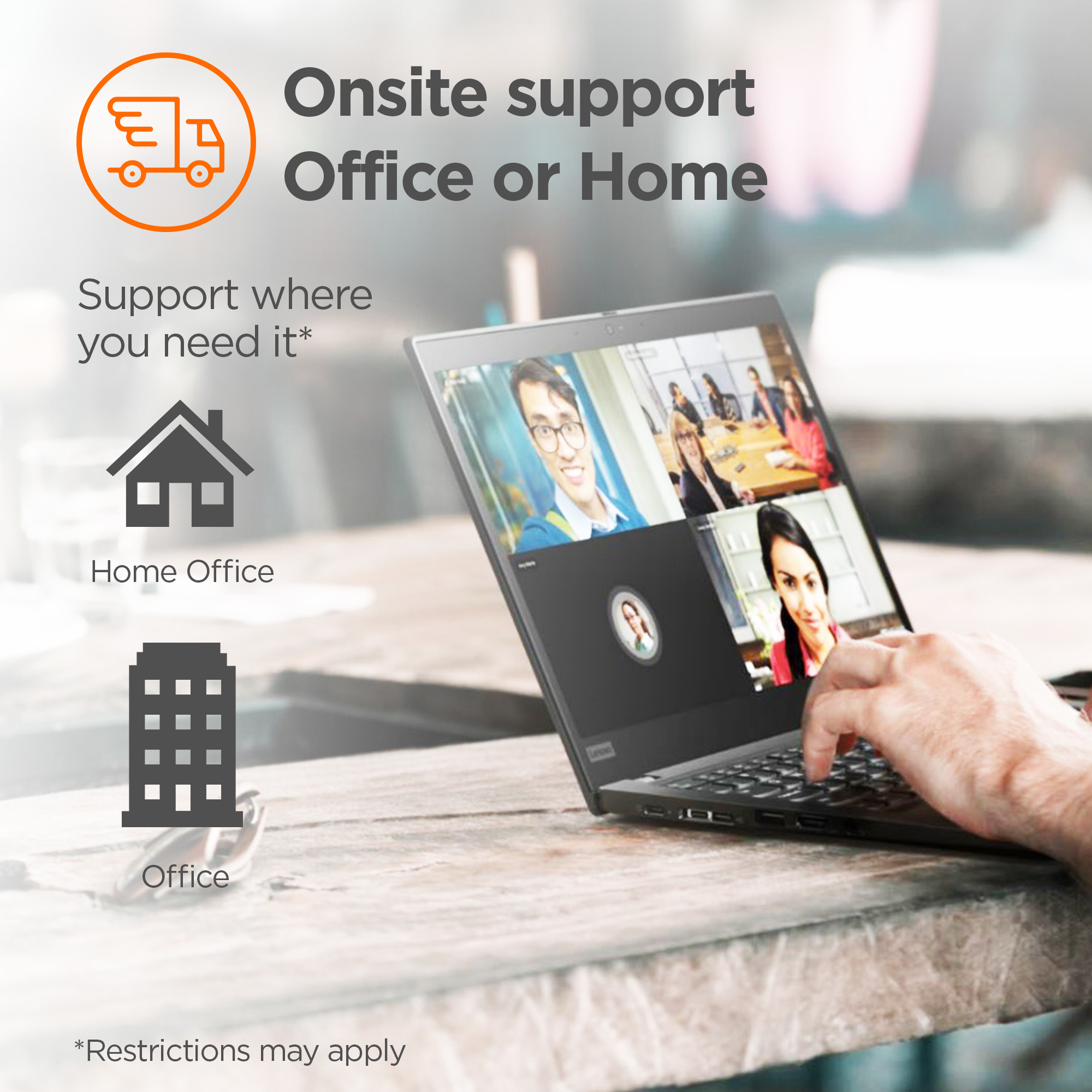 Lenovo Premier Support with Onsite NBD - Serviceerweiterung - Arbeitszeit und Ersatzteile (für Deskt