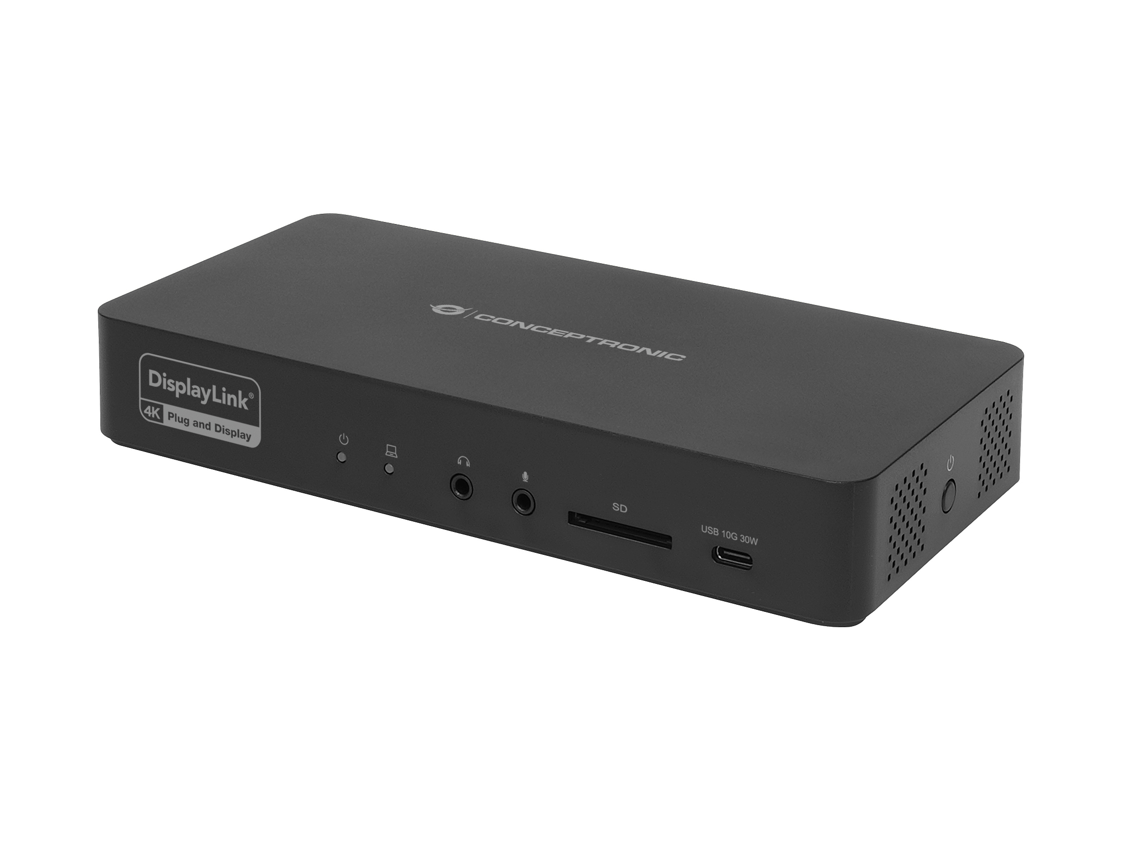 Conceptronic DONN31B 17-in-1 DisplayLink Dockingstation USB 3.2 Gen 2, Kabelgebunden, USB 3.2 Gen 2 