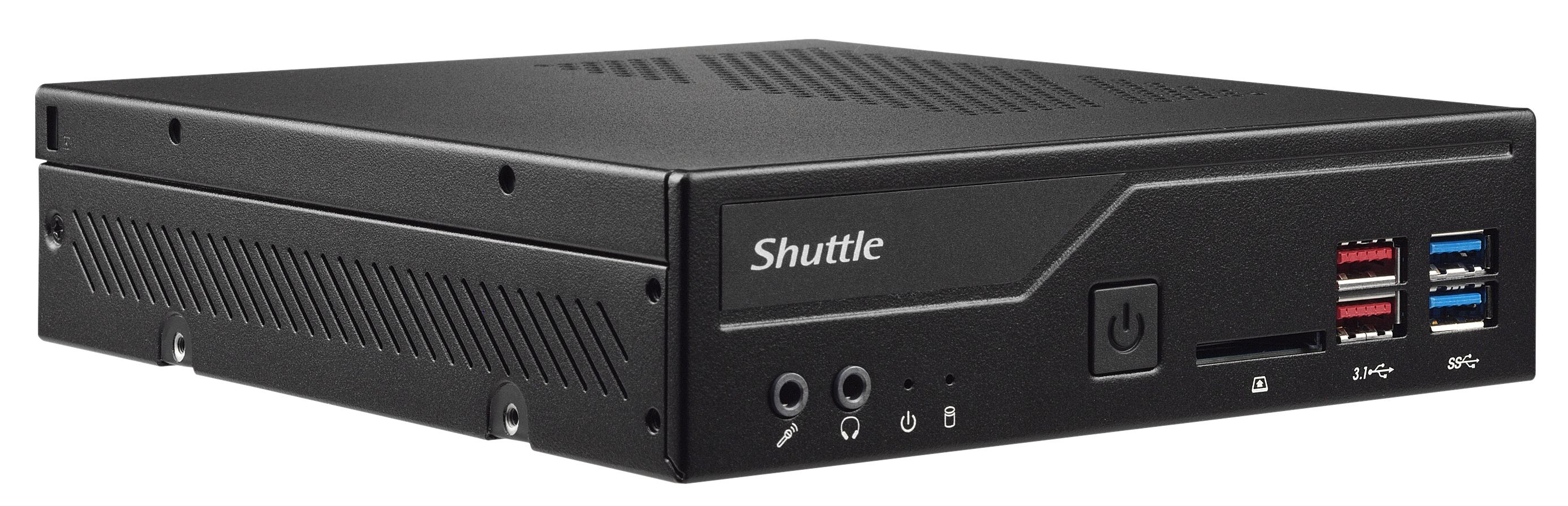 Shuttle XP? slim DH370, 1,3L Größe PC, Mini-PC Barebone, Intel® H370, LGA 1151 (Socket H4), DDR4-SDR
