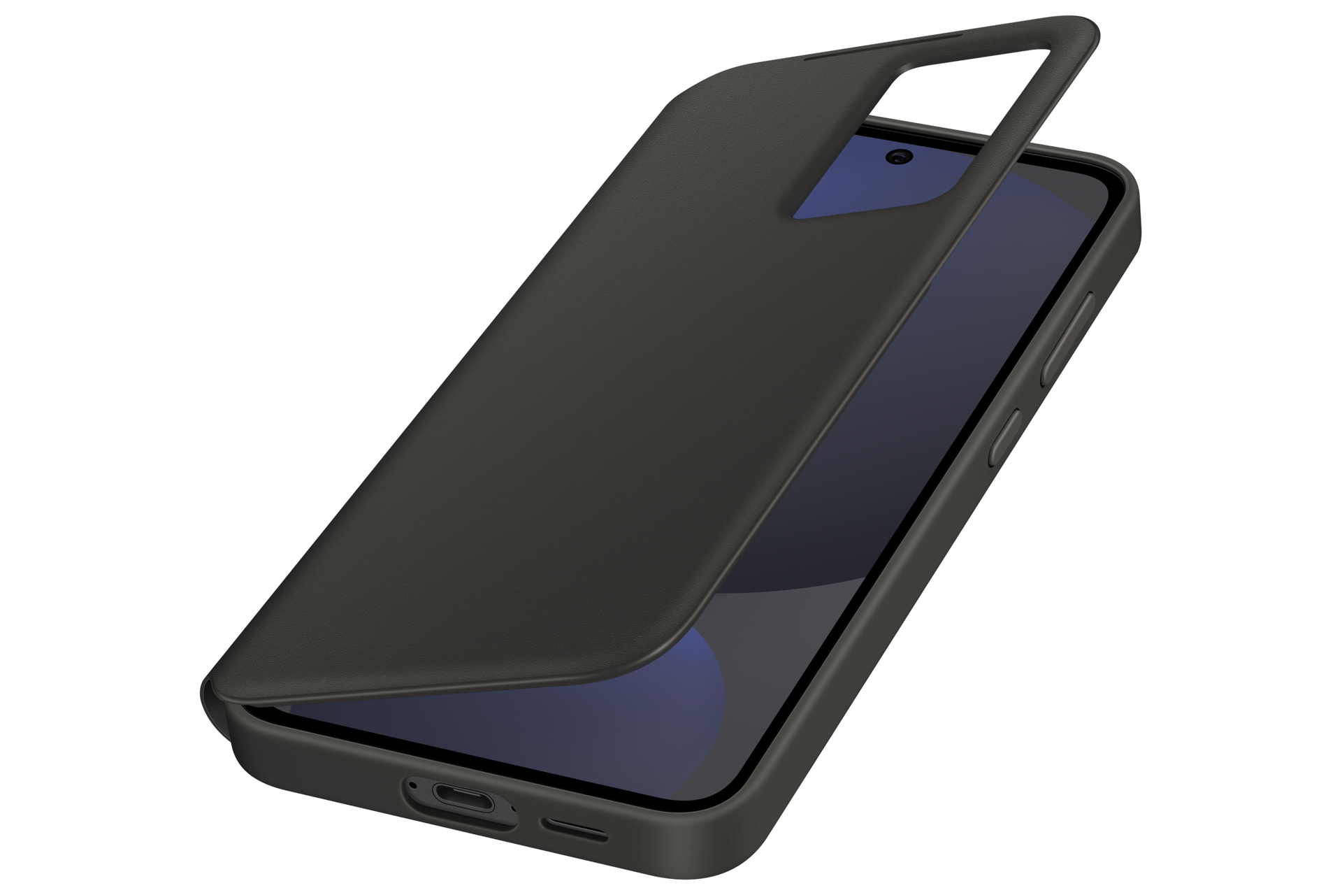 Samsung Smart View Wallet Case EF-ZS721 für das Galaxy S24 FE, Geldbörsenhülle, Samsung, Galaxy S24