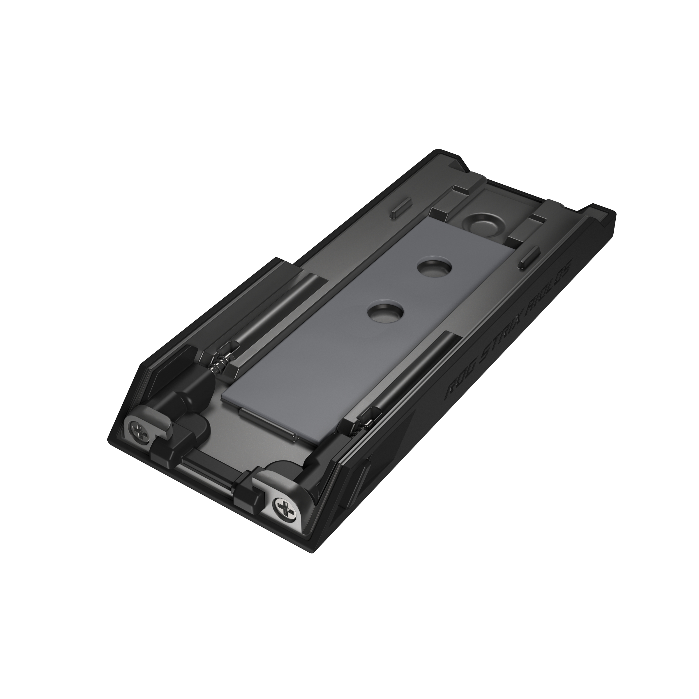 ASUS ROG Strix Aiolos, SSD-Gehäuse, M.2, PCI Express, SATA, 20 Gbit/s, USB Anschluss, Schwarz