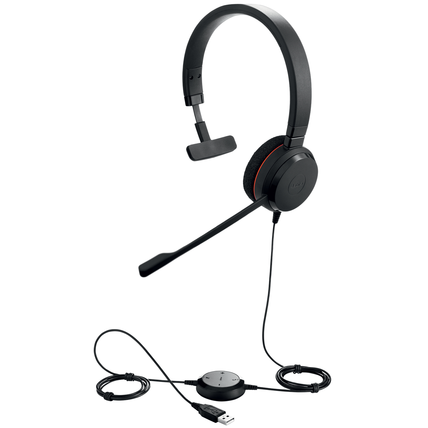 Jabra Evolve 20 UC mono - Headset - On-Ear - kabelgebunden