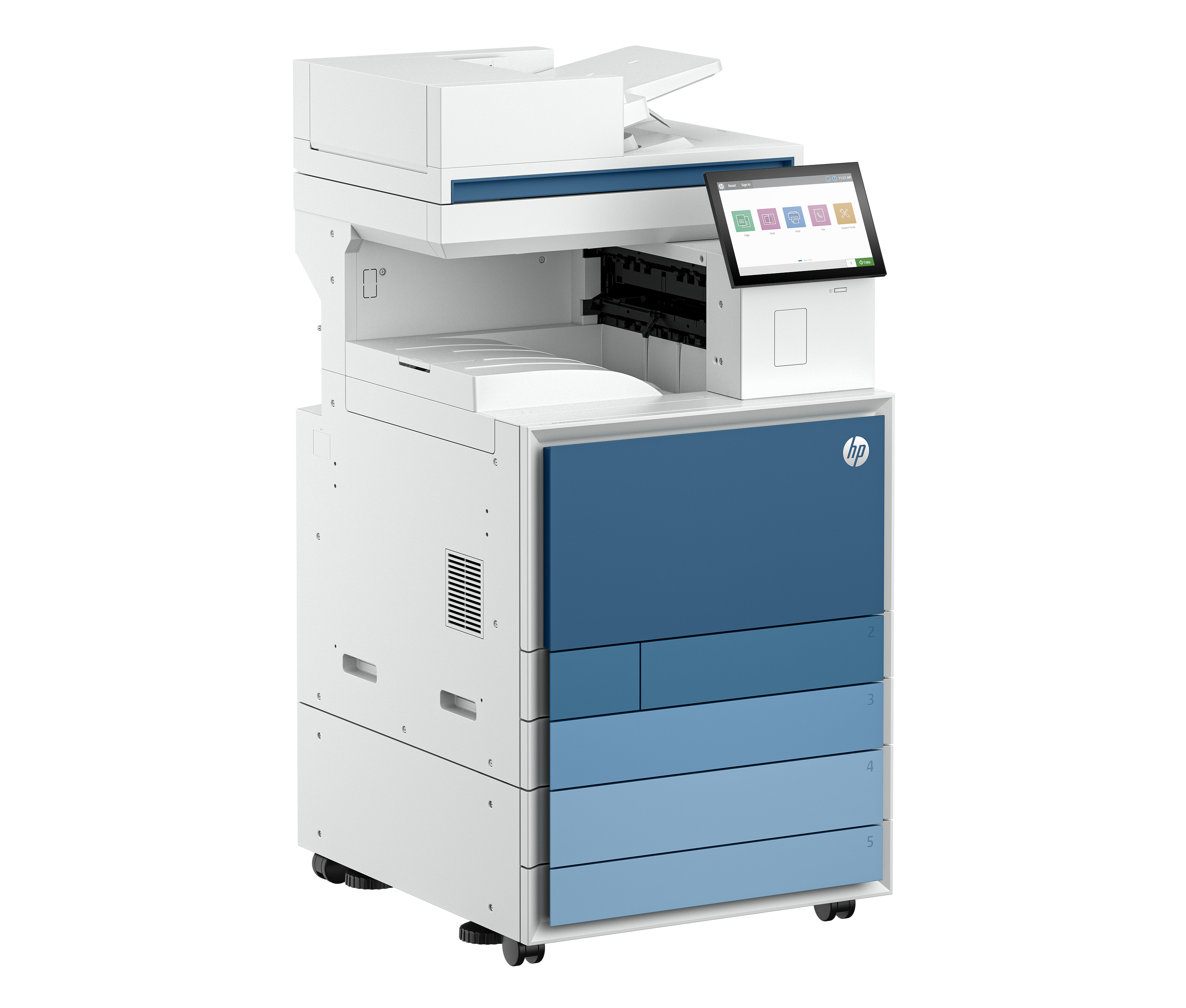 HP LaserJet Enterprise MFP 8801dn - Multifunktionsdrucker - Farbe - Laser - A3 (297 x 420 mm)