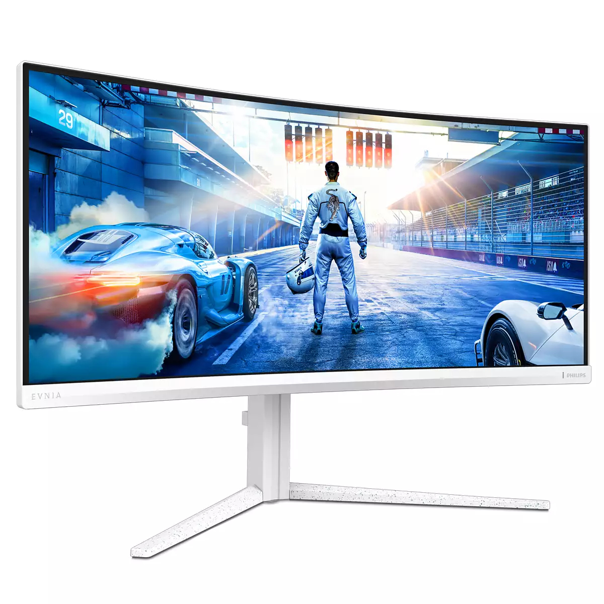 Philips 34M2C5601QA/00, 86,4 cm (34"), 3440 x 1440 Pixel, Weiß