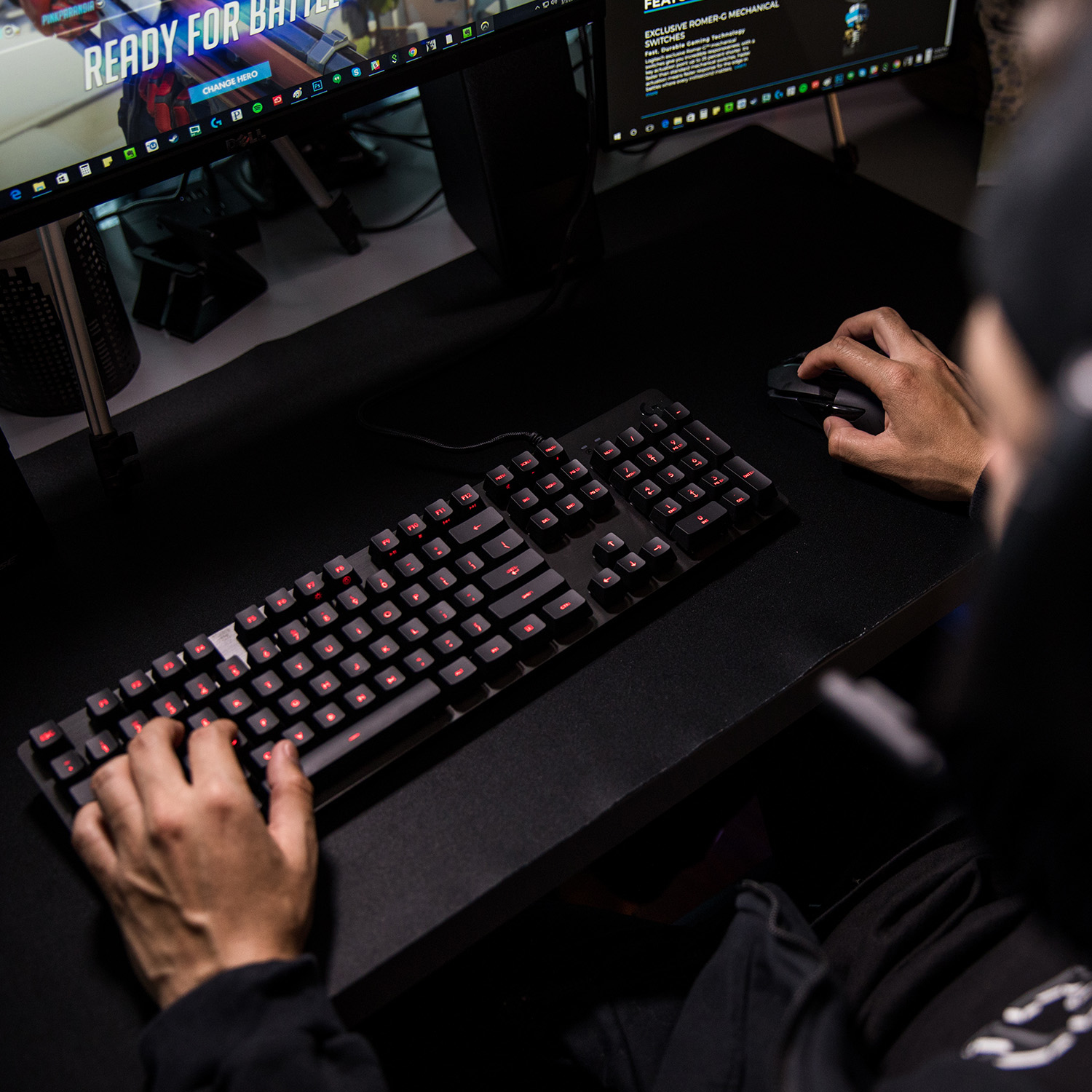 Logitech G413 - Tastatur - hintergrundbeleuchtet