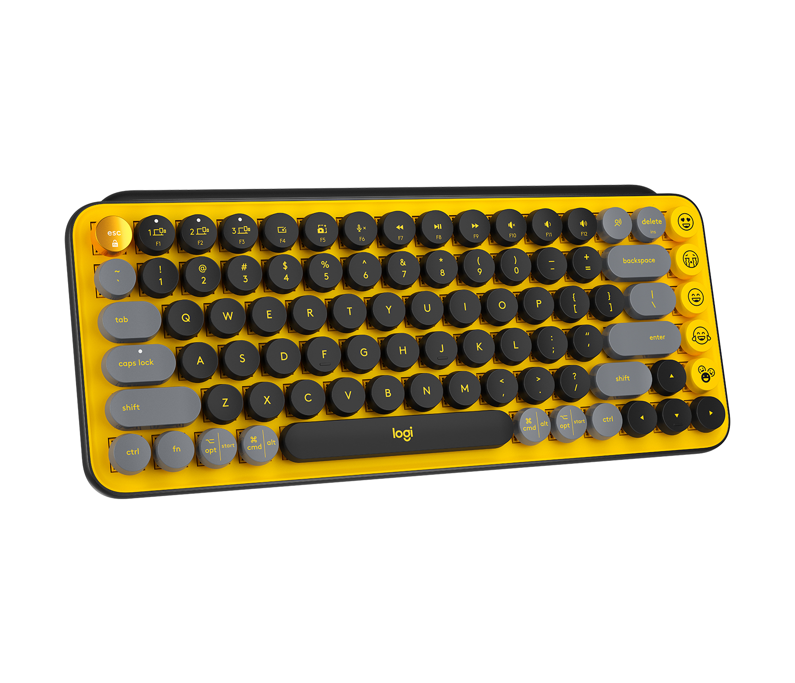 Logitech POP Keys - Tastatur - kabellos - Bluetooth