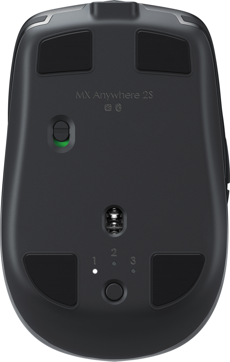 Logitech MX Anywhere 2S - Maus - Laser - 7 Tasten