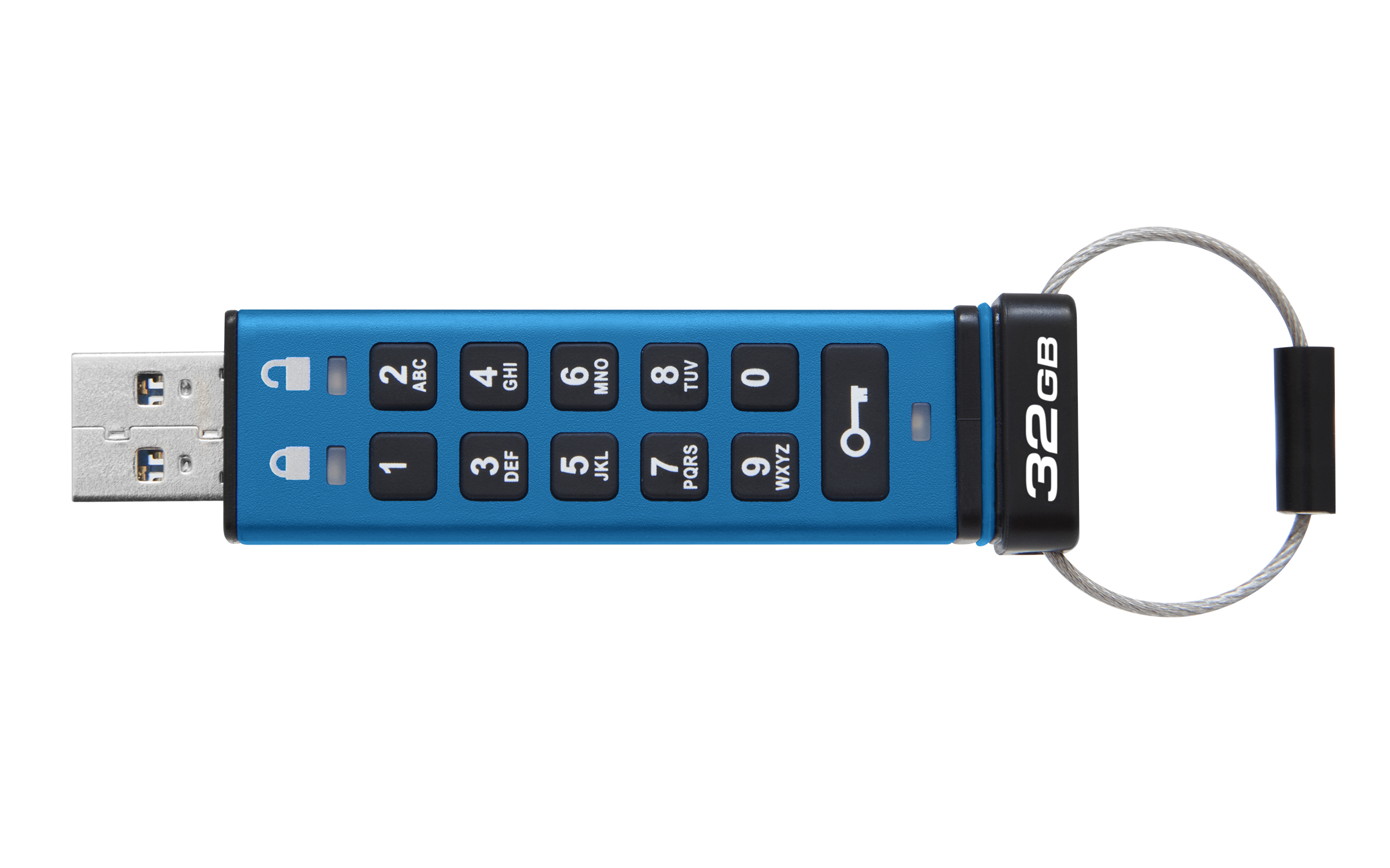 Kingston IronKey Keypad 200 - USB-Flash-Laufwerk