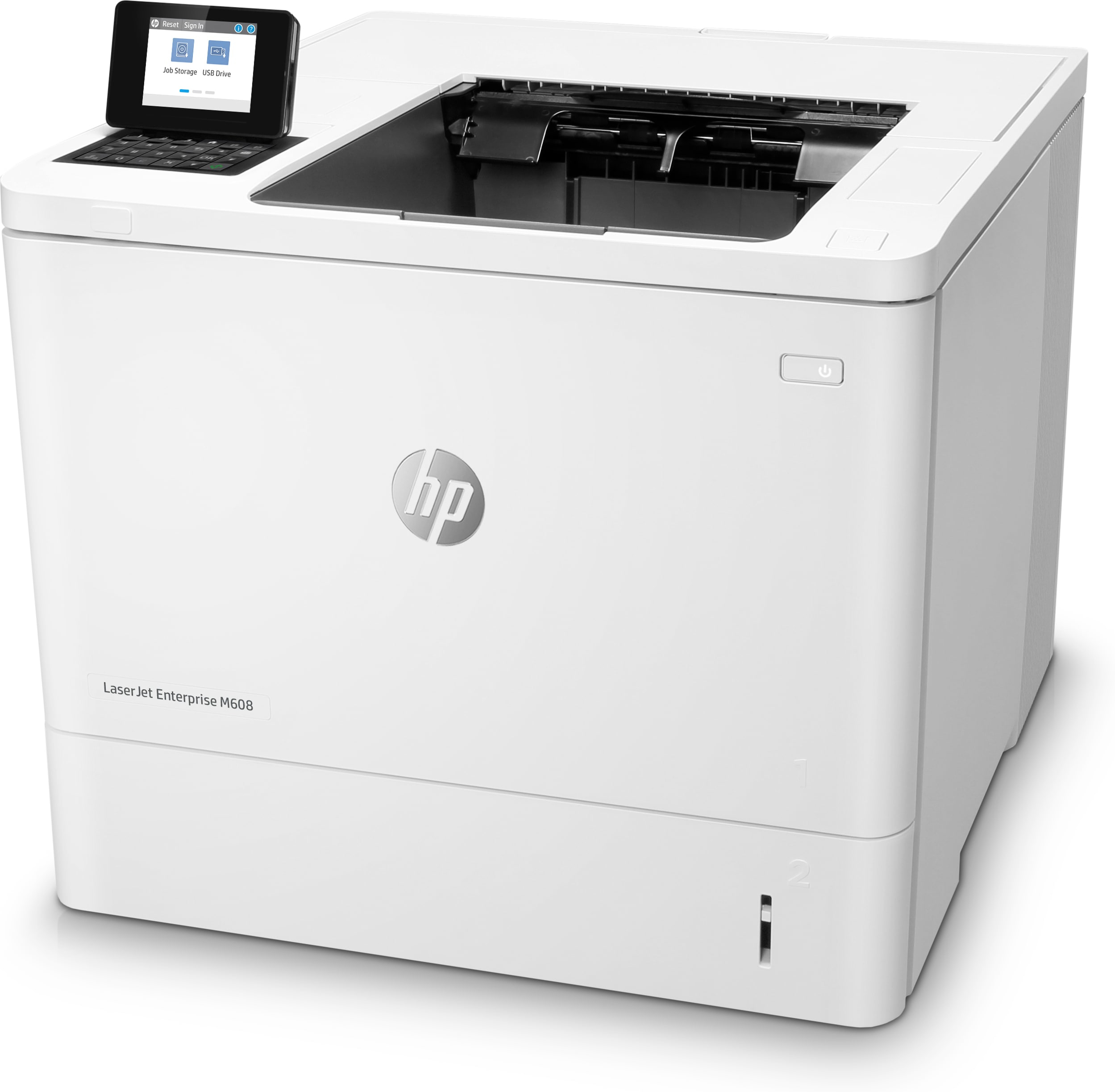 HP LaserJet Enterprise M608n - Drucker - s/w