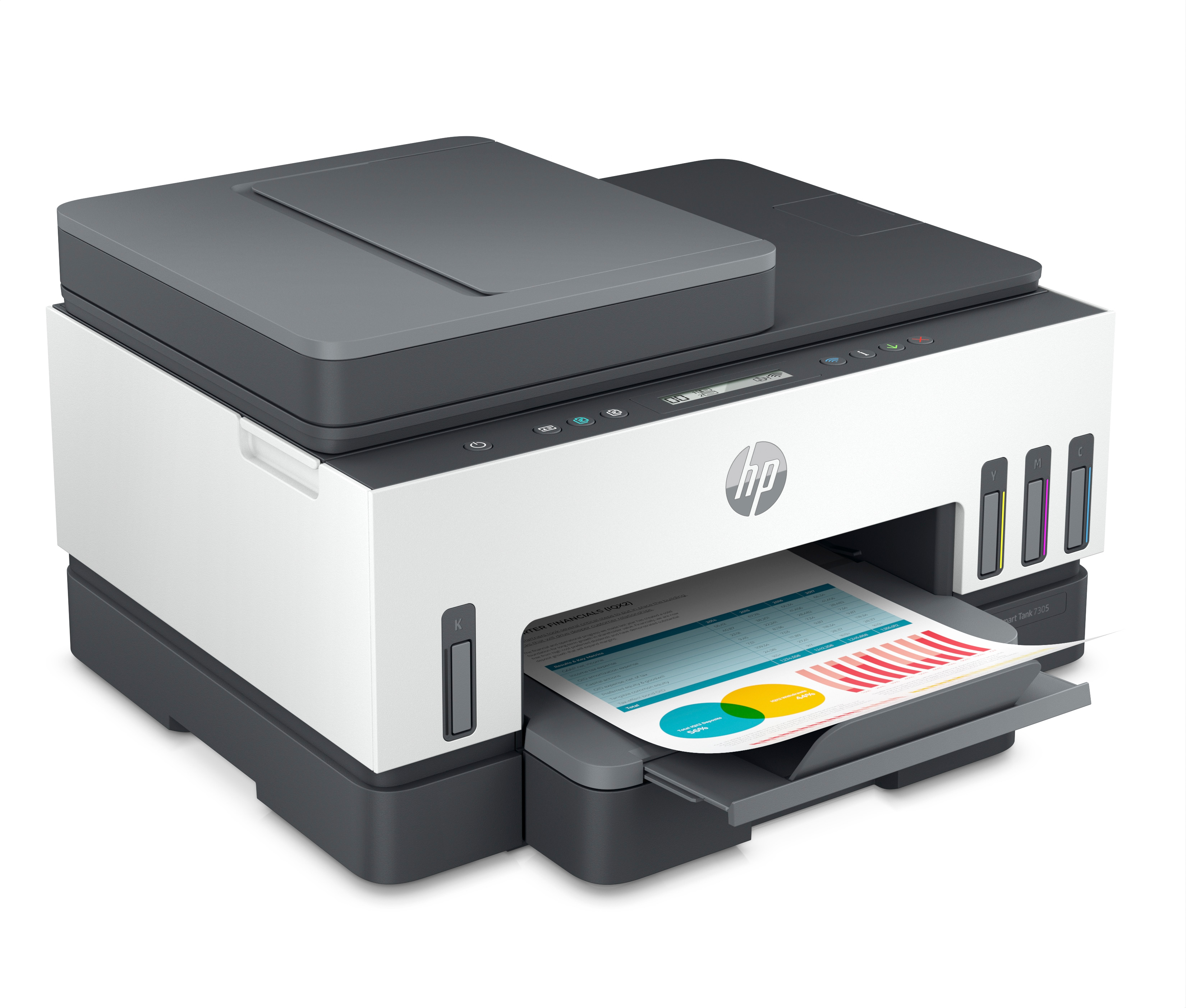 HP Smart Tank 7305 All-in-One - Multifunktionsdrucker - Farbe - Tintenstrahl - wiederbefüllbar - Let