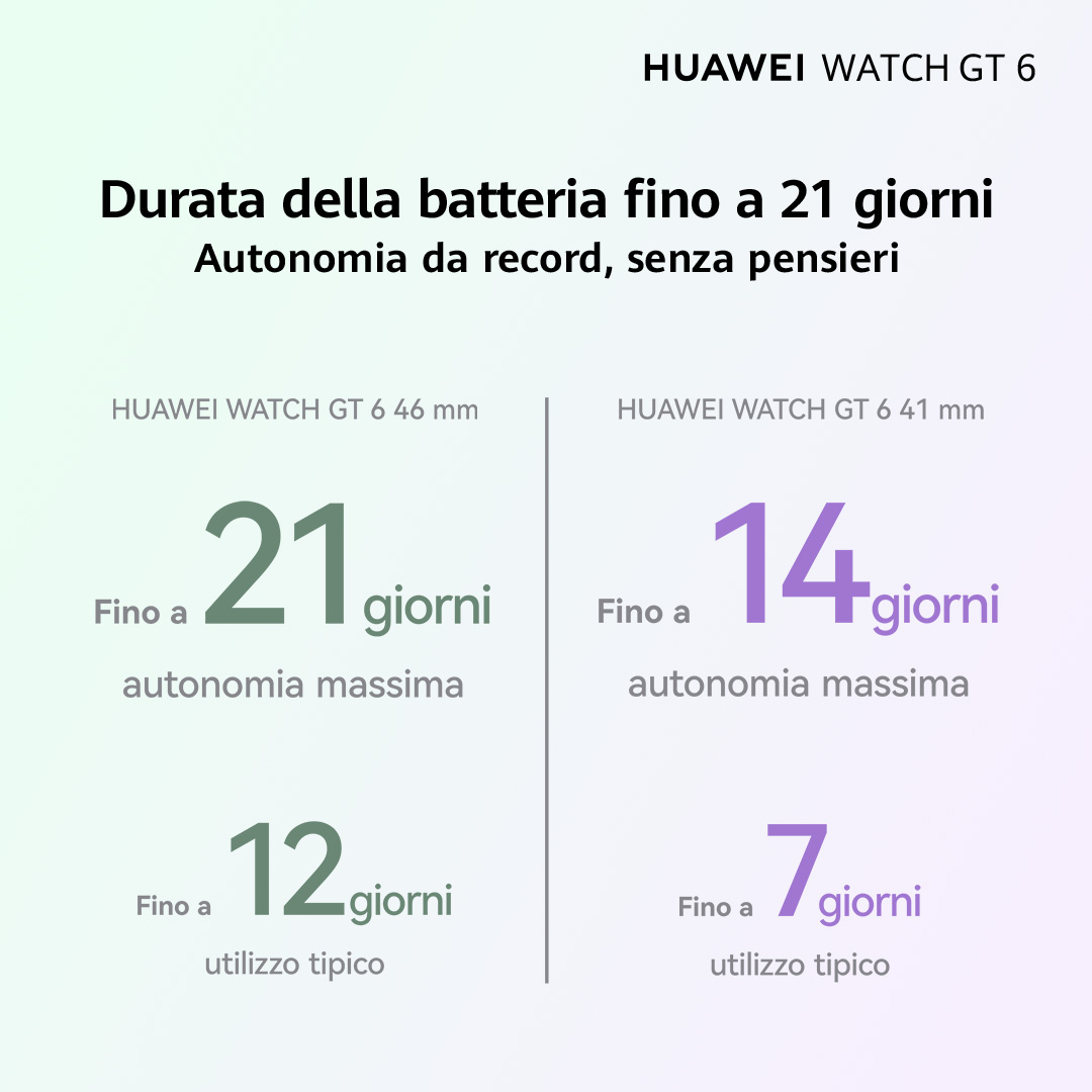 Huawei Watch GT 6 - 46 mm - Edelstahl - intelligente Uhr mit Riemen - Flouroelastomer - schwarz - Ha