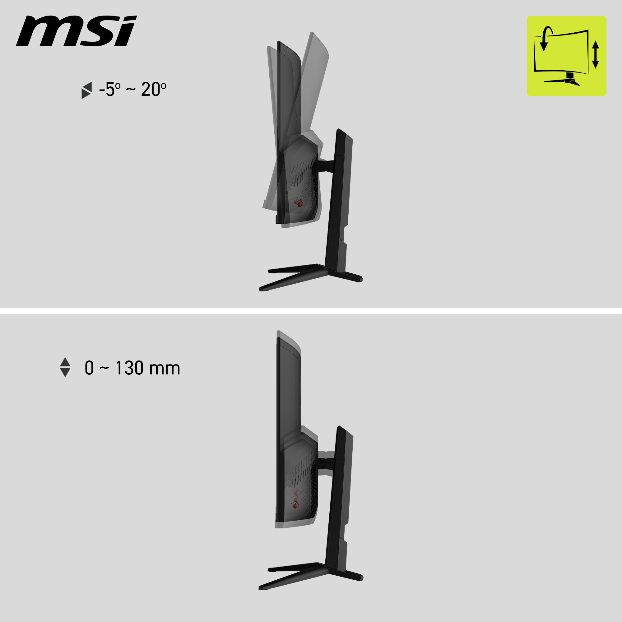 B-WARE - MSI MAG 321CUPDFDE curved, 31.5" 4K UHD 160Hz, 0.5 ms, HDR, 1500R