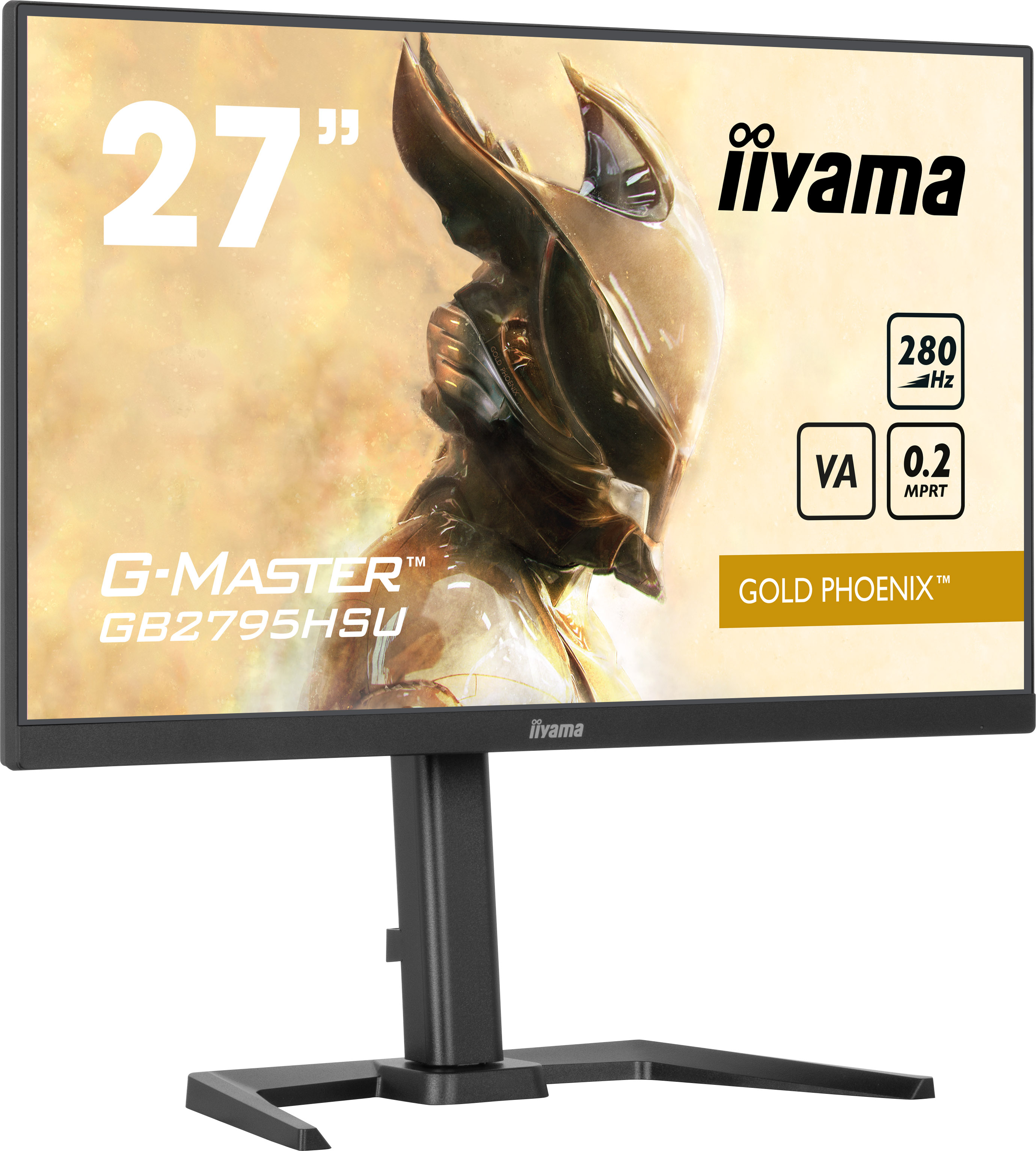 Iiyama G-MASTER Gold Phoenix GB2795HSU-B1 - LED-Monitor - 68.6 cm (27")