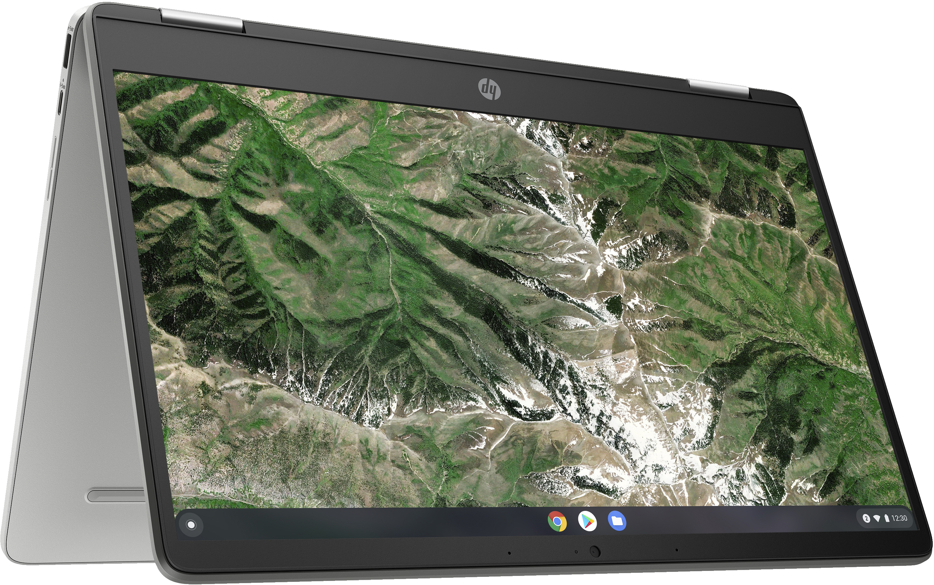 HP Chromebook x360 14a-ca0415ng, Intel® Pentium® Silver, 1,1 GHz, 35,6 cm (14"), 1920 x 1080 Pixel, 