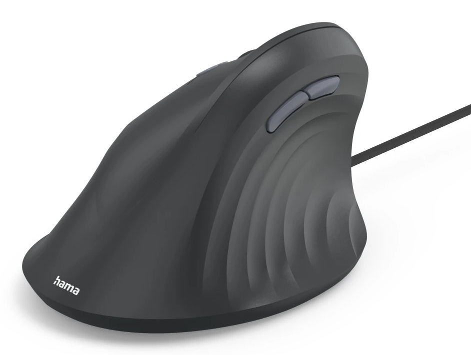 Hama ECM-500L - Vertikale Maus - ergonomisch