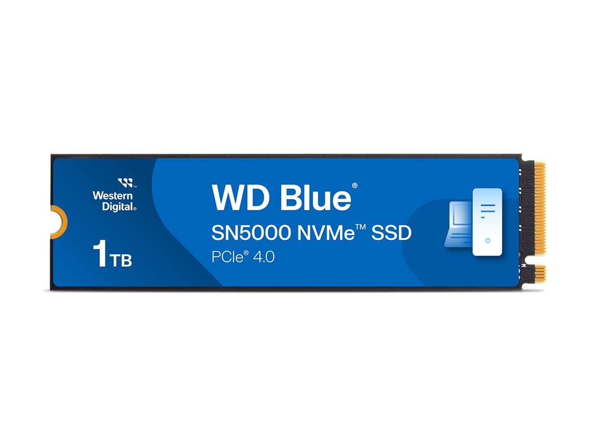 Western Digital WD Blue SN5000 NVMe SSD 1TB, M.2 2280 / M-Key / PCIe 4.0 x4