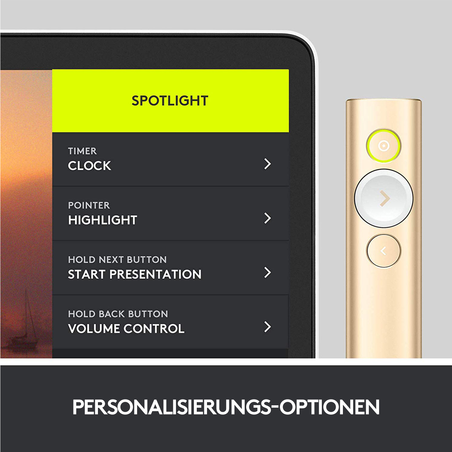 Logitech Spotlight - Präsentations-Fernsteuerung