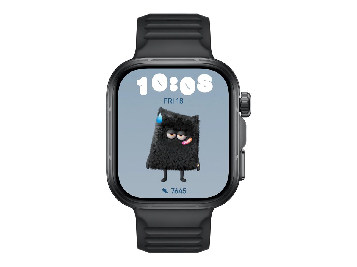 Huawei Watch Fit 5 Pro - Aluminiumlegierung - intelligente Uhr mit Riemen - Flouroelastomer - schwar
