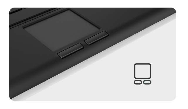 KeySonic KSK-5211ELU - Tastatur - Mini - mit