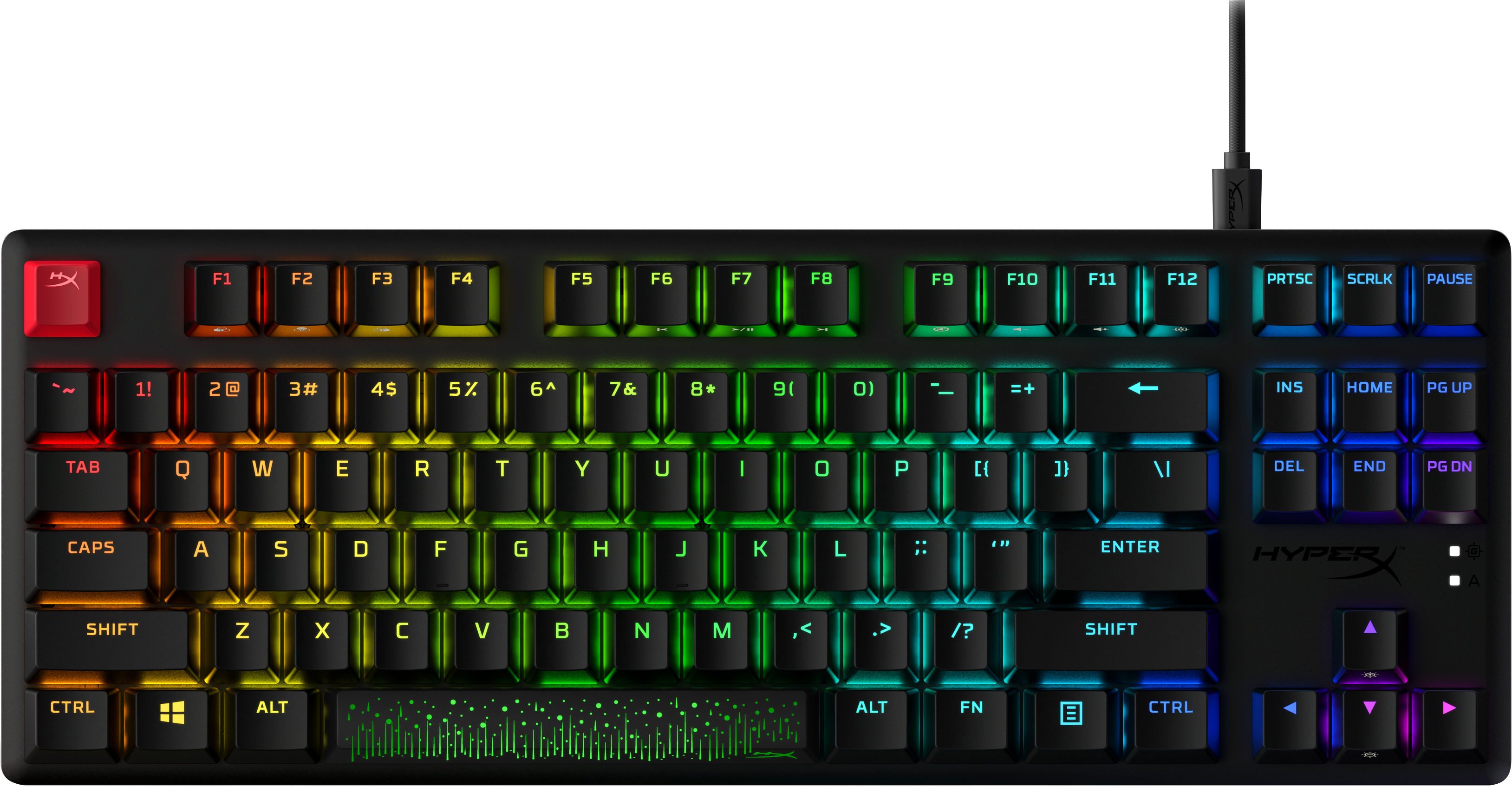 HP HyperX Alloy Origins Core - Tastatur - Hintergrundbeleuchtung