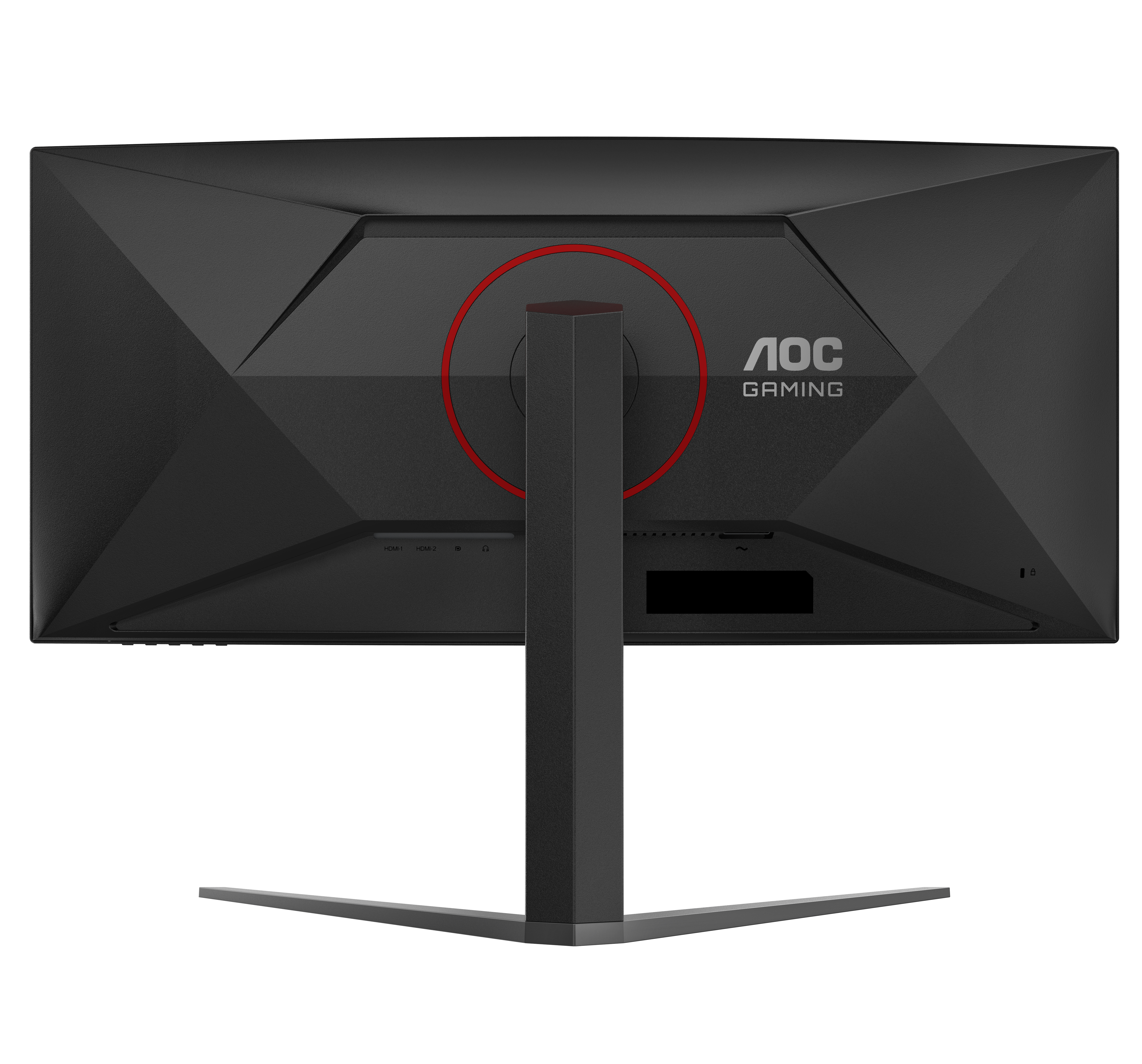 AOC G4 CU34G4, 86,4 cm (34"), 3440 x 1440 Pixel, Wide Quad HD, LED, 1 ms, Schwarz, Rot