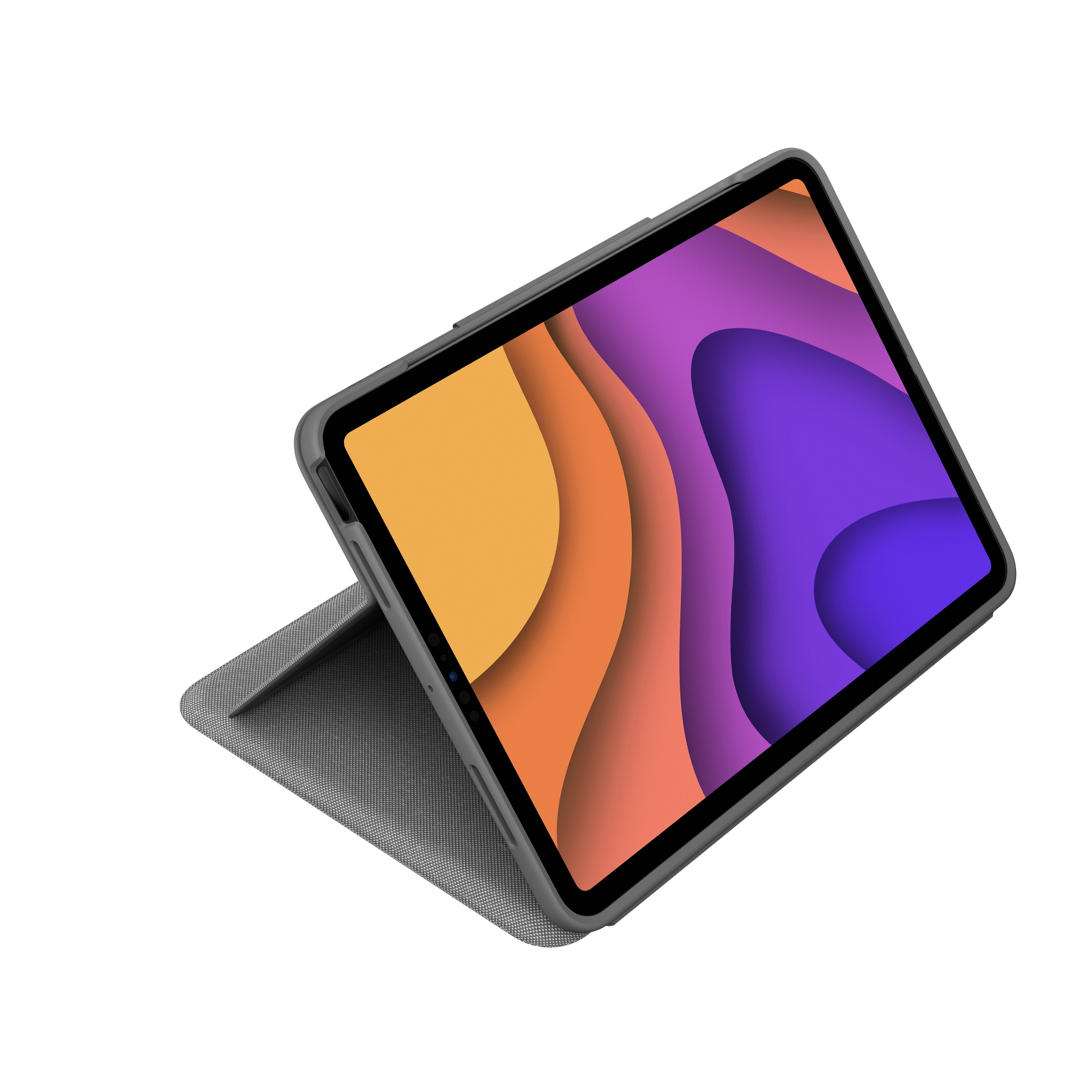 Logitech Folio Touch - Tastatur und Foliohülle - mit Trackpad - hinterleuchtet - Apple Smart connect
