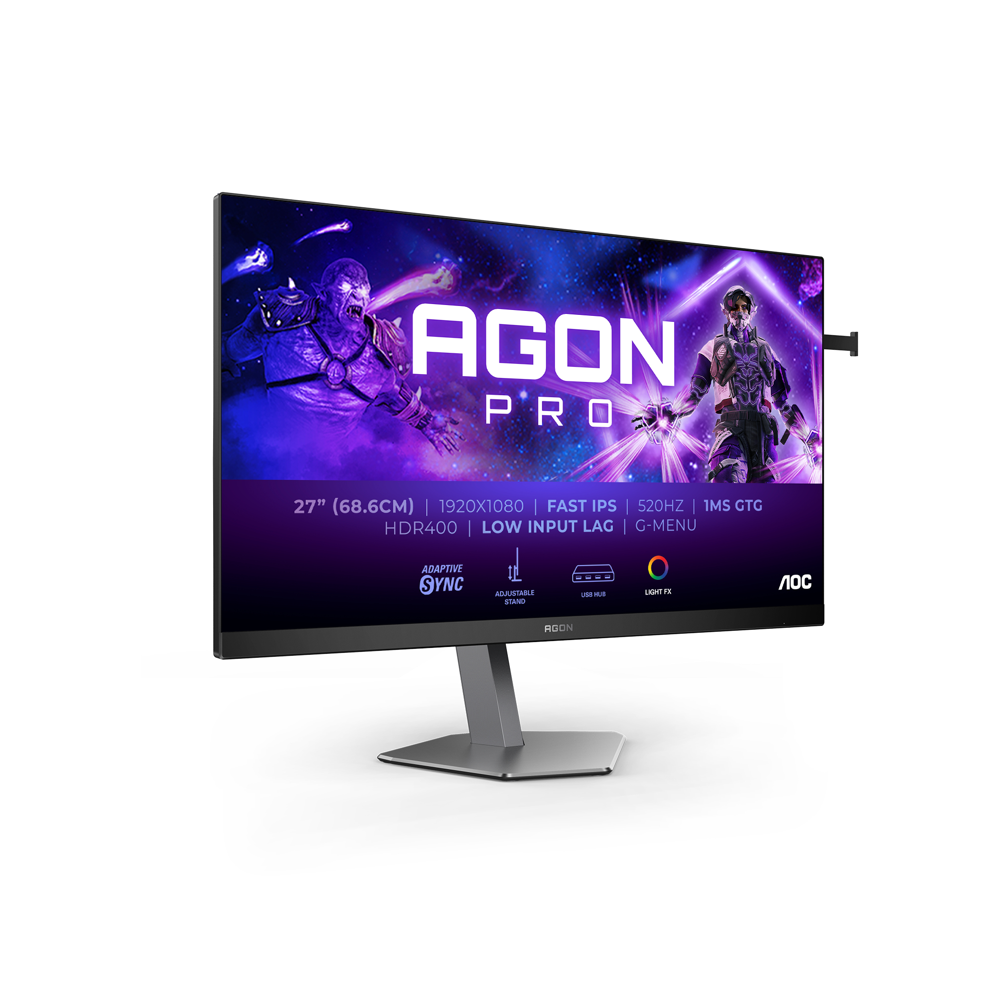 AOC G2 AG276FK Full HD Gaming Display 27" - Flachbildschirm (TFT/LCD) - 68,6 cm