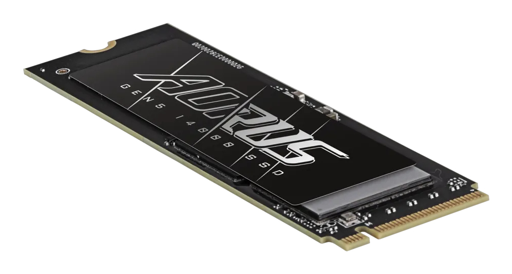 Gigabyte AORUS Gen5 14000 - SSD - 1 TB - intern - M.2 2280 - PCI Express 5.0 x4 (NVMe)