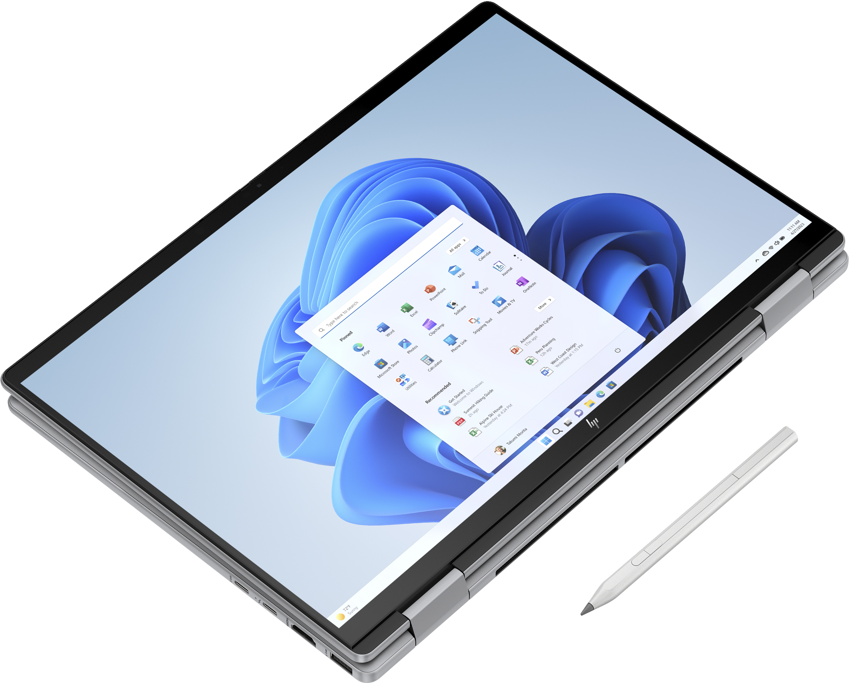 HP ENVY x360 14-fc0450ng, 14" 2,8K Touch, Core™ Ultra 5 125U, 16GB RAM, 512GB SSD, Win11