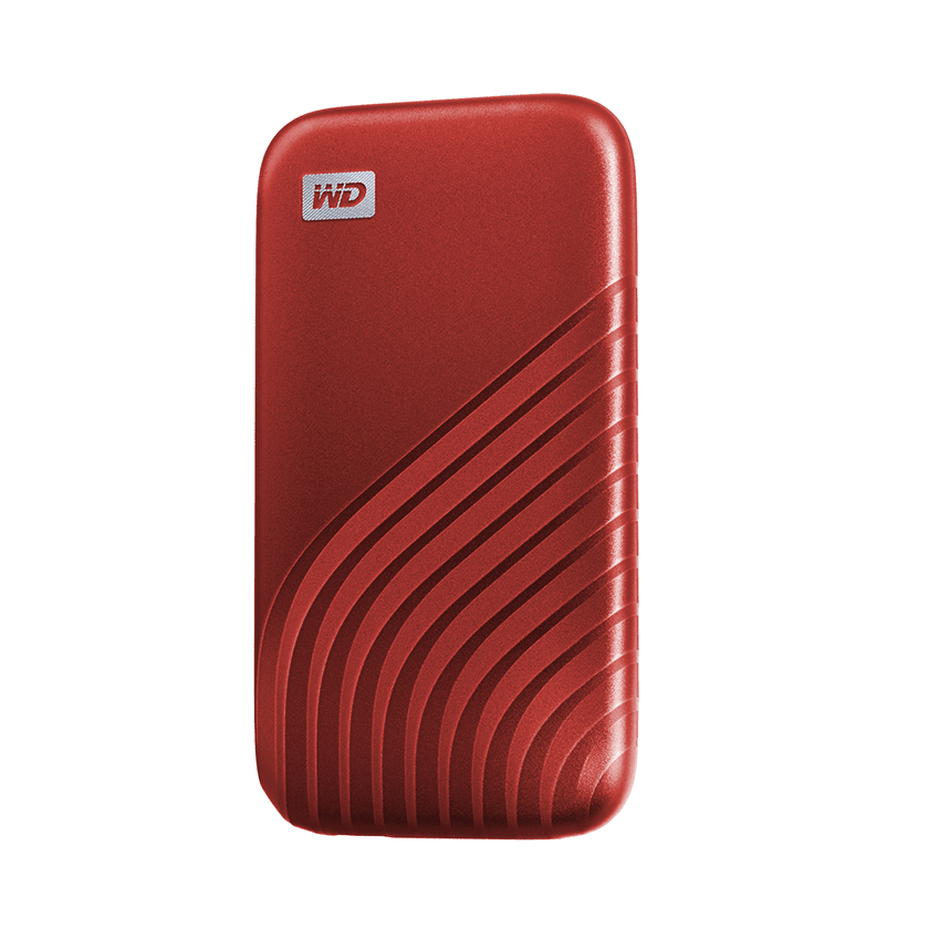 Western Digital WD My Passport SSD rot 2TB, USB-C 3.1
