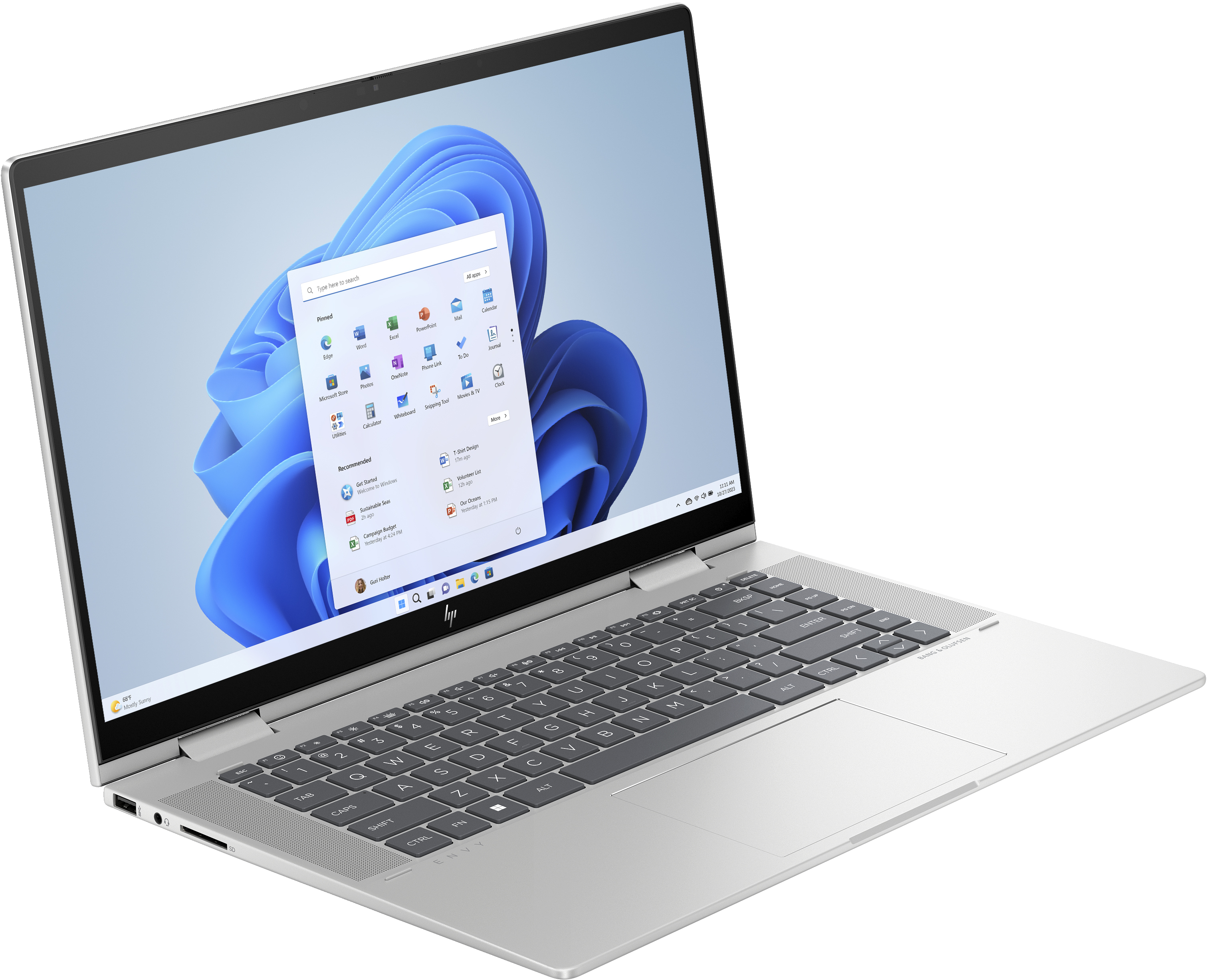HP ENVY x360 15-fe0655ng, Intel® Core? i5, 39,6 cm (15.6"), 1920 x 1080 Pixel, 16 GB, 1 TB, Windows