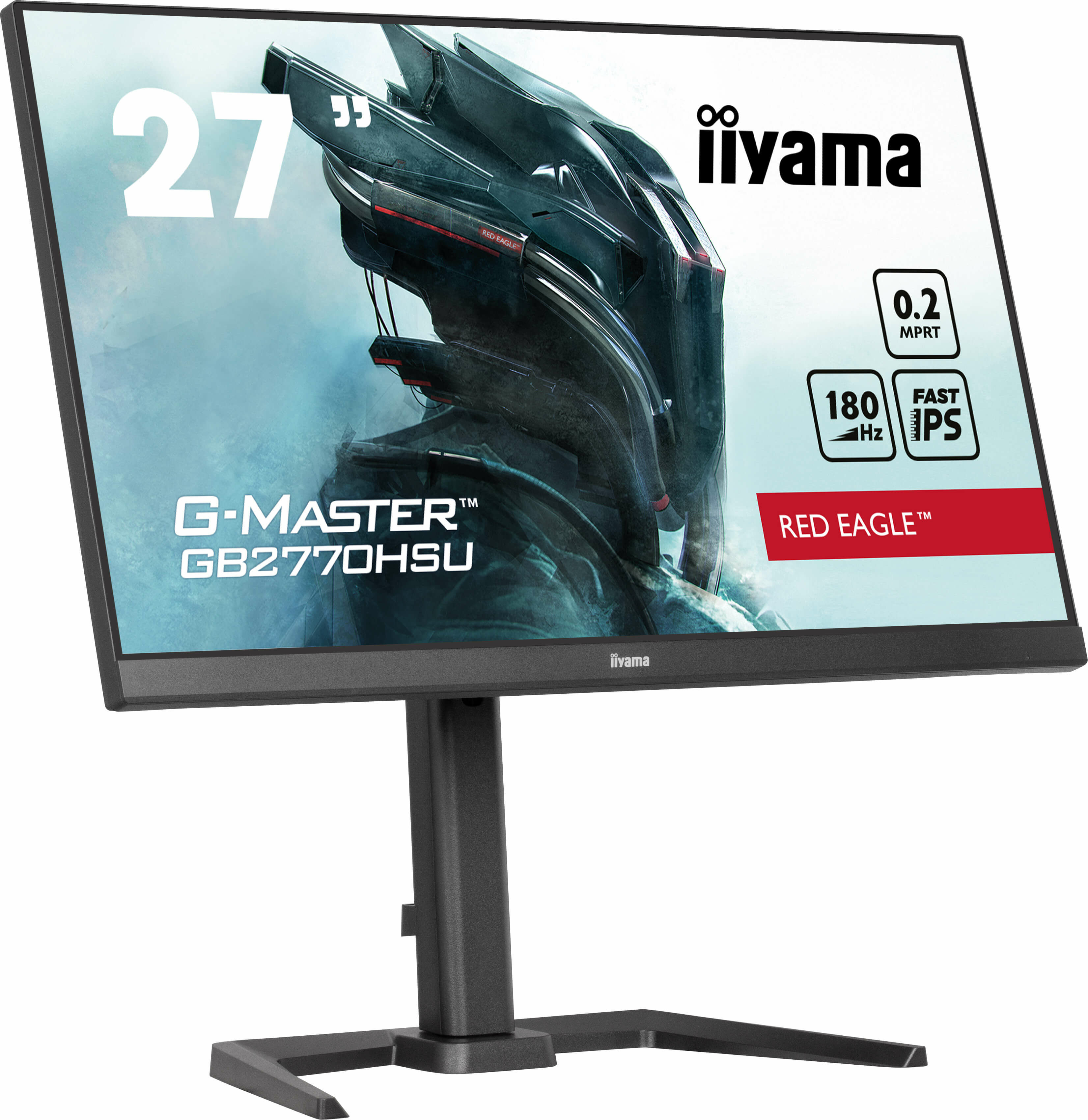 Iiyama G-MASTER Red Eagle GB2770HSU-B6 - LED-Monitor - Gaming - 68.6 cm (27")