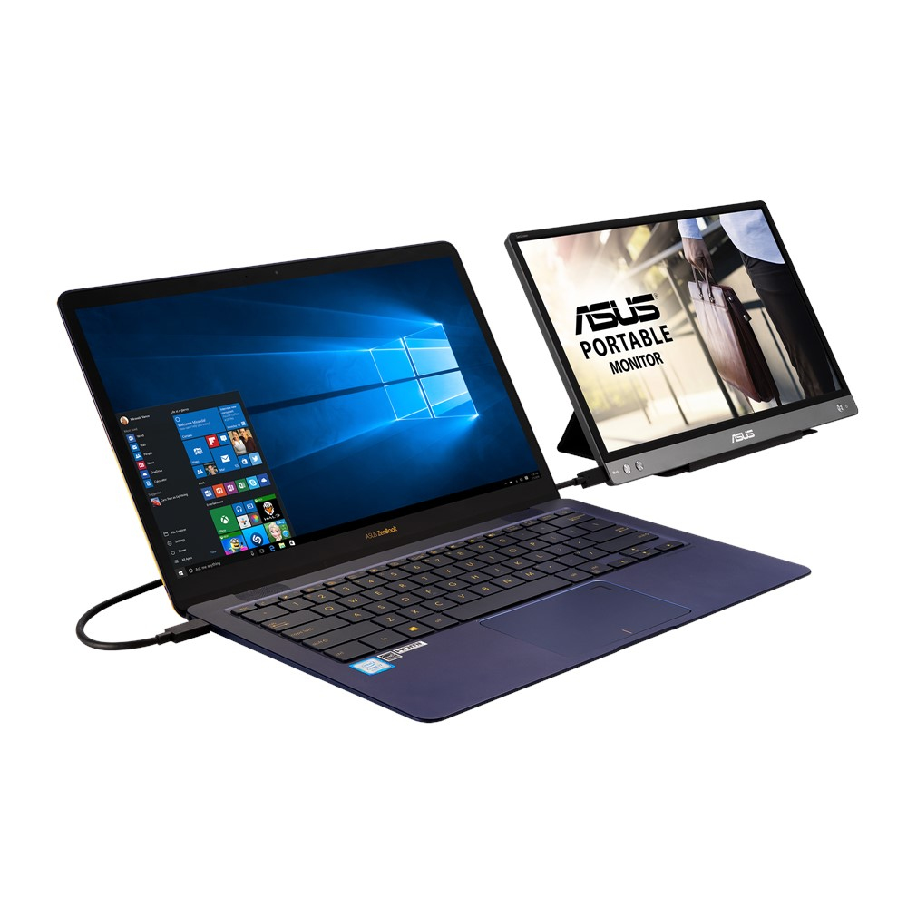 ASUS ZenScreen MB14AC, 14" FHD IPS, 60Hz, 5ms, 250nits, 1x USB-C m. DP