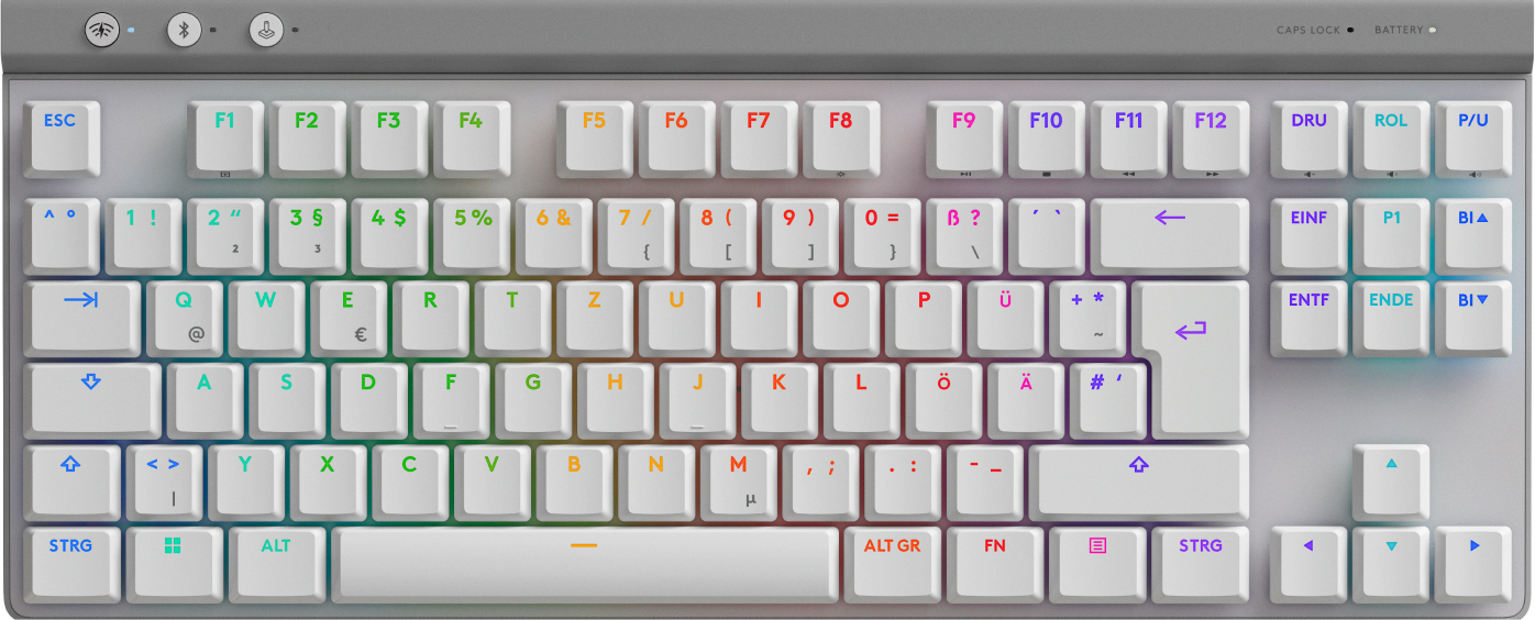 Logitech G G515 - Tastatur - LIGHTSPEED - TKL