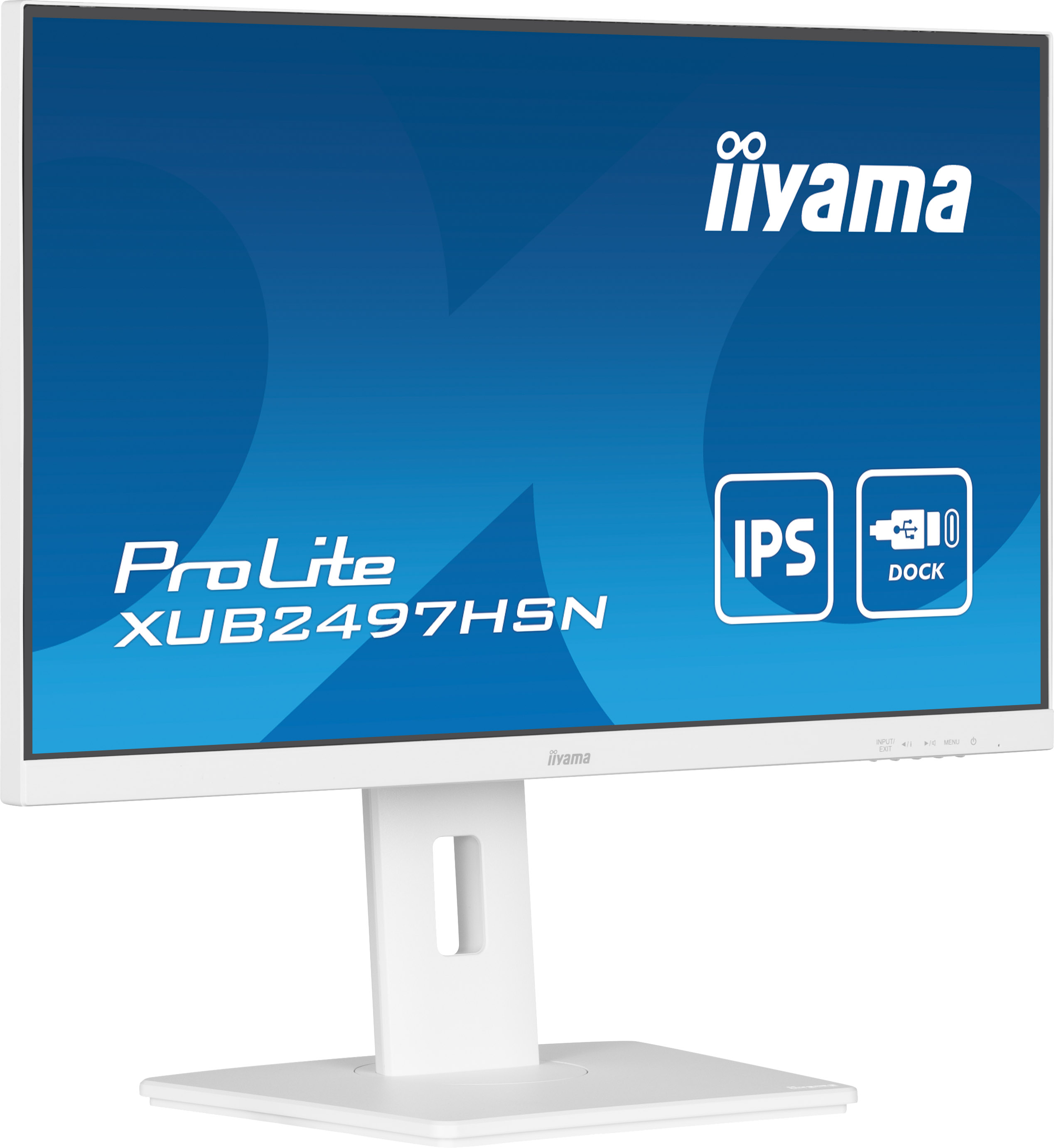 iiyama ProLite XUB2497HSN-W2 Monitor 60.5 cm (23.8") Full HD, IPS, 1ms, HDMI, Displayport, USB-C