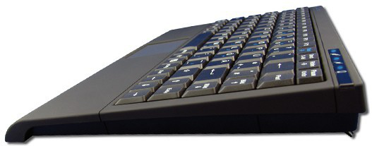 KeySonic ACK-540U+ (DE), Mini, Kabelgebunden, USB, QWERTZ, Schwarz