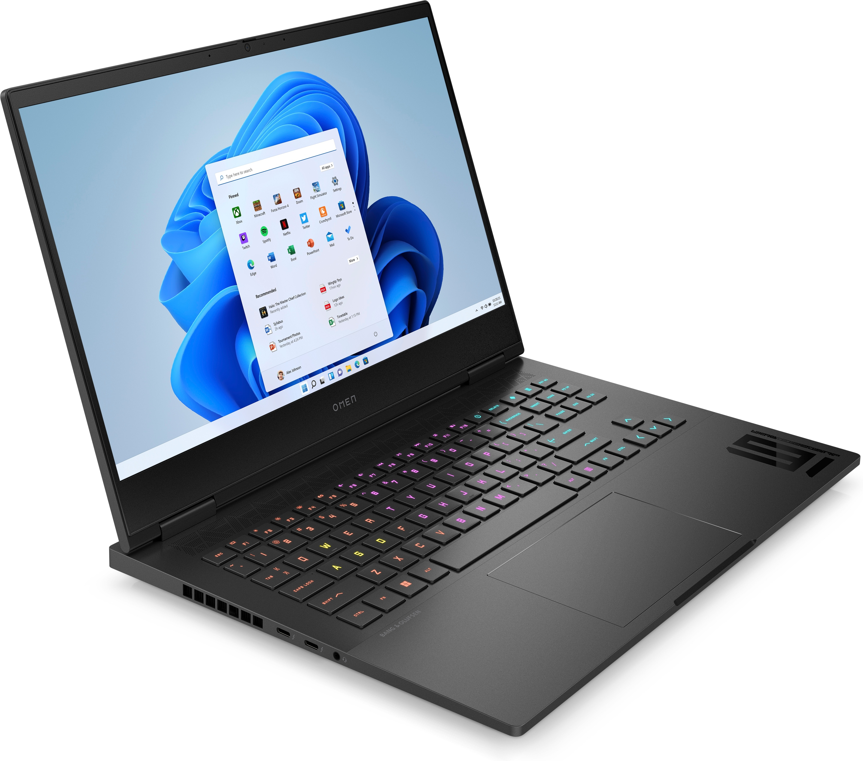 HP OMEN Gaming Laptop 16-wf1686ng, Intel® Core? i7, 40,9 cm (16.1"), 1920 x 1080 Pixel, 32 GB, 1 TB,