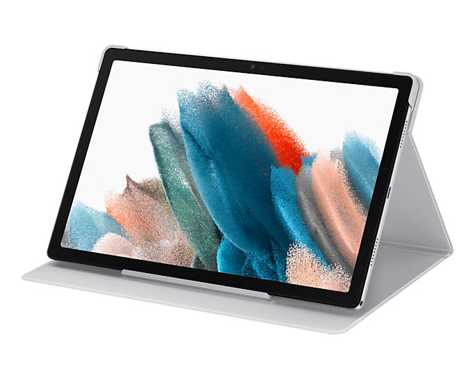 Samsung EF-BX200 - Flip-Hülle für Tablet - Silber