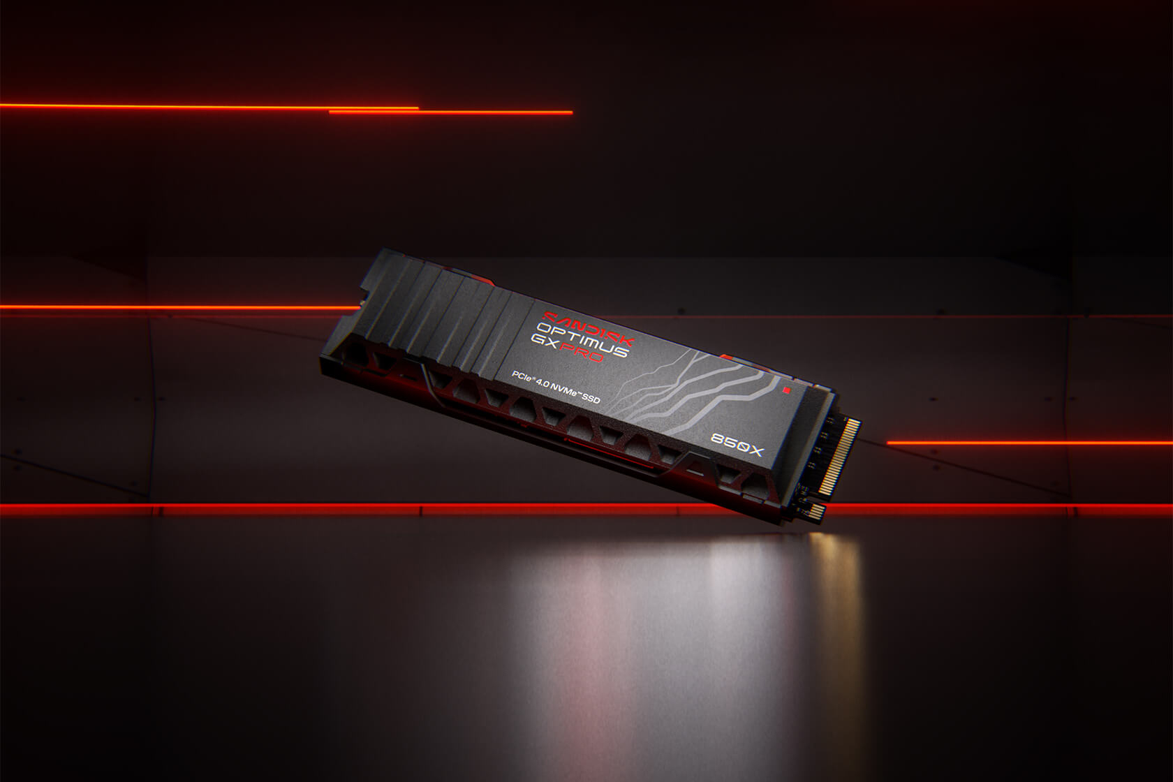 SanDisk Optimus GX PRO 850X - SSD - verschlüsselt - 2 TB - intern - M.2 2280 S3-M (M.2 2280 S3-M)